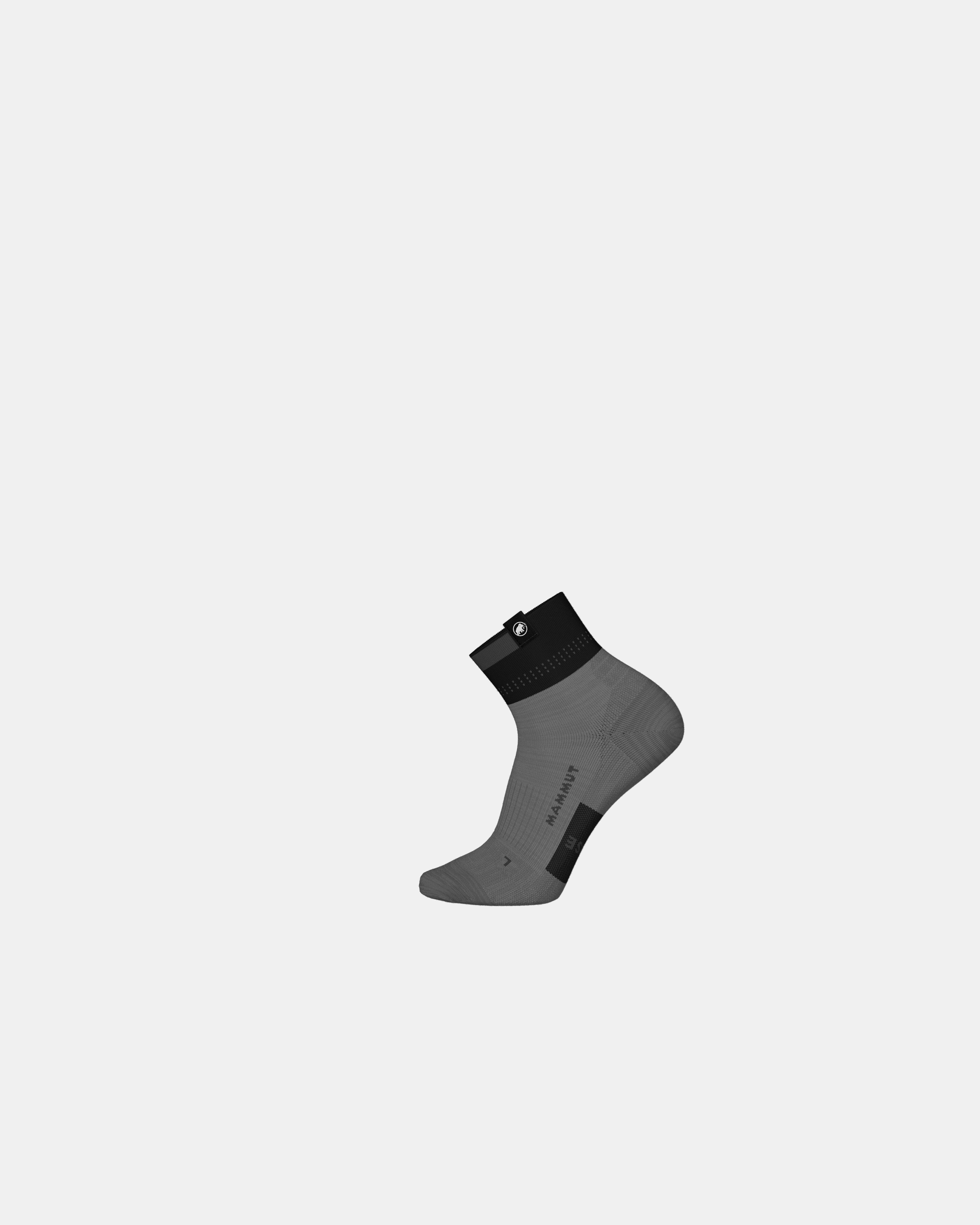 Mammut Hiking Merino Quarter Socks, black-gabbro - Black-gabbro - Main image