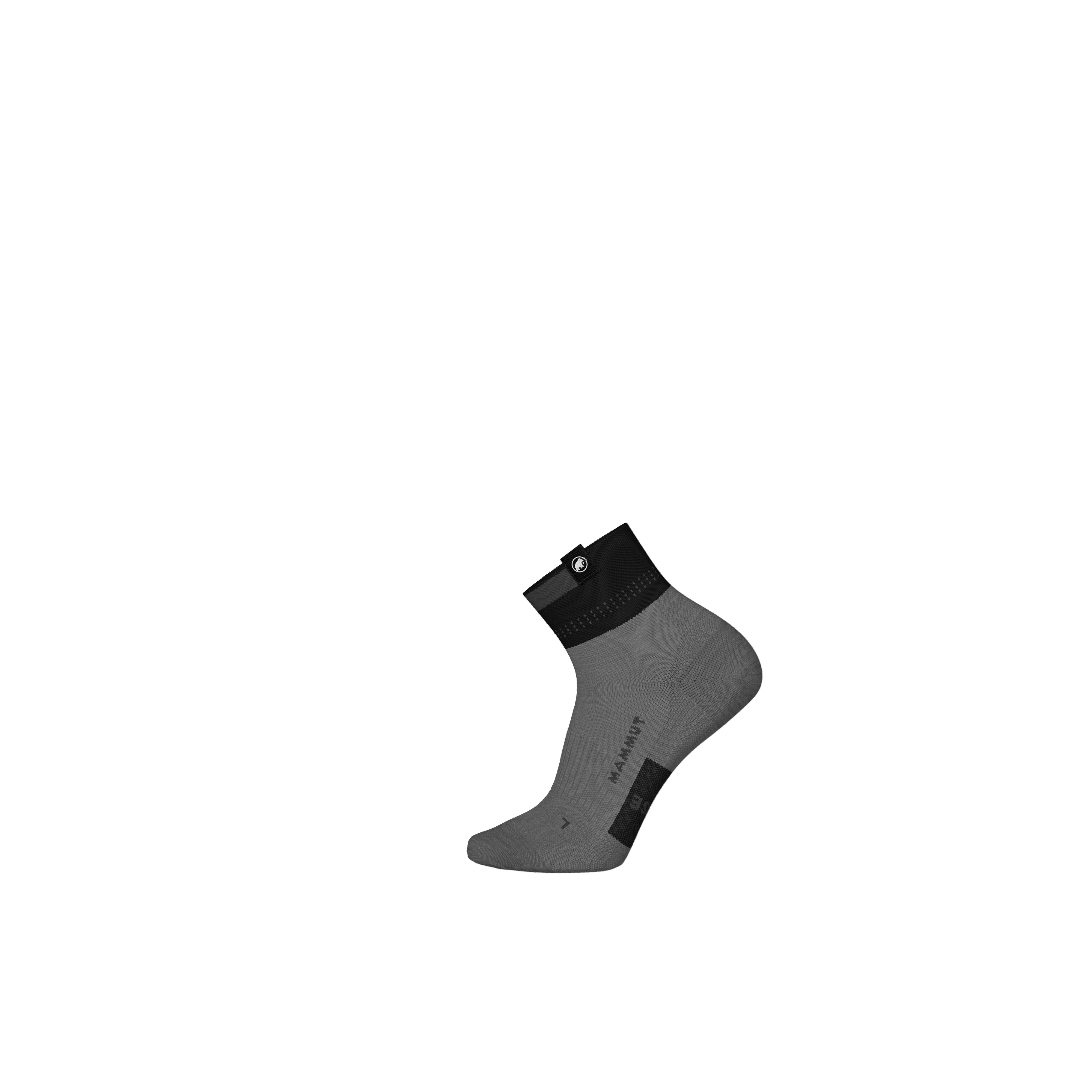 Mammut Hiking Merino Quarter Socks, black-gabbro - Black-gabbro