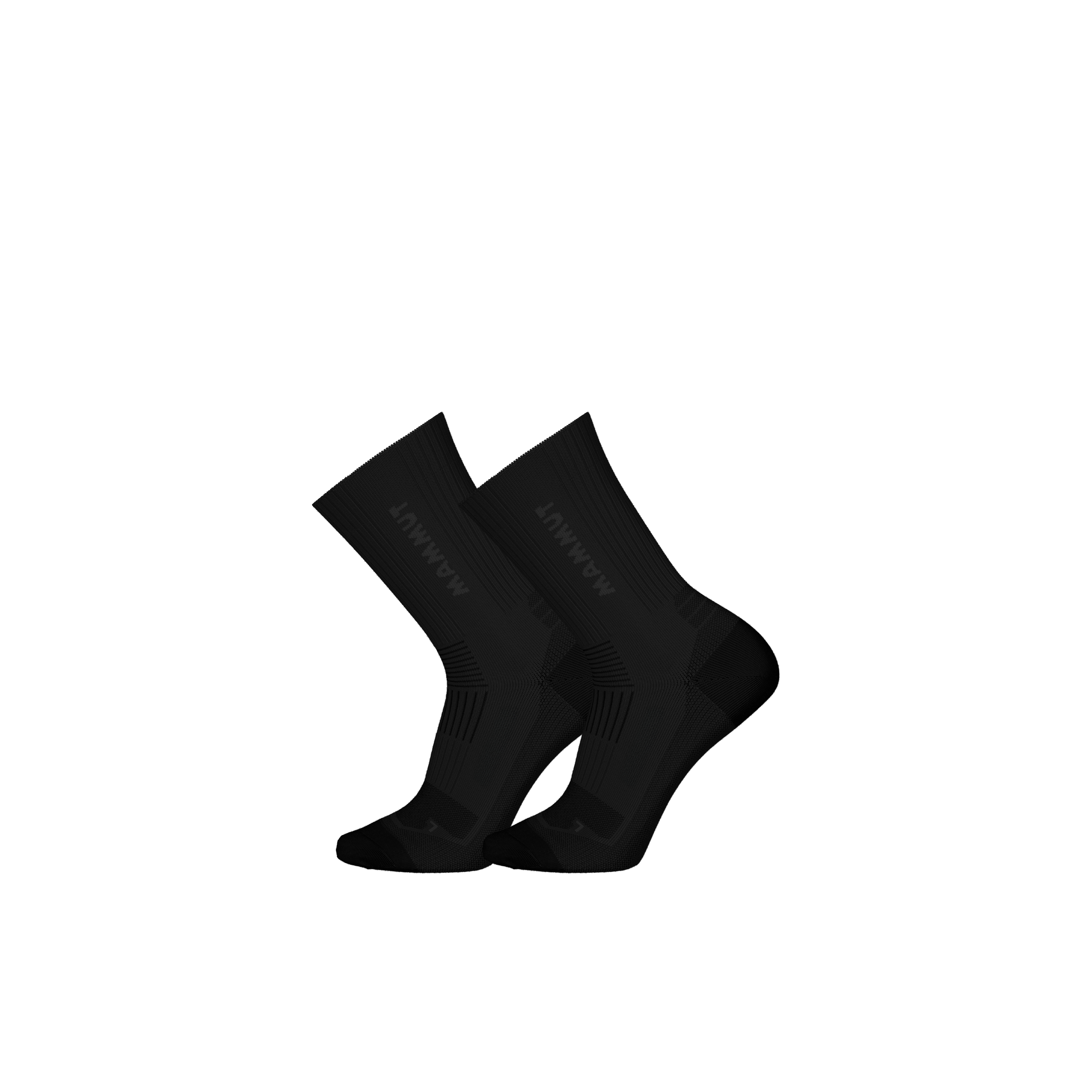 Mammut Multisport Crew Socks 2 Pack, black-black - Black-black