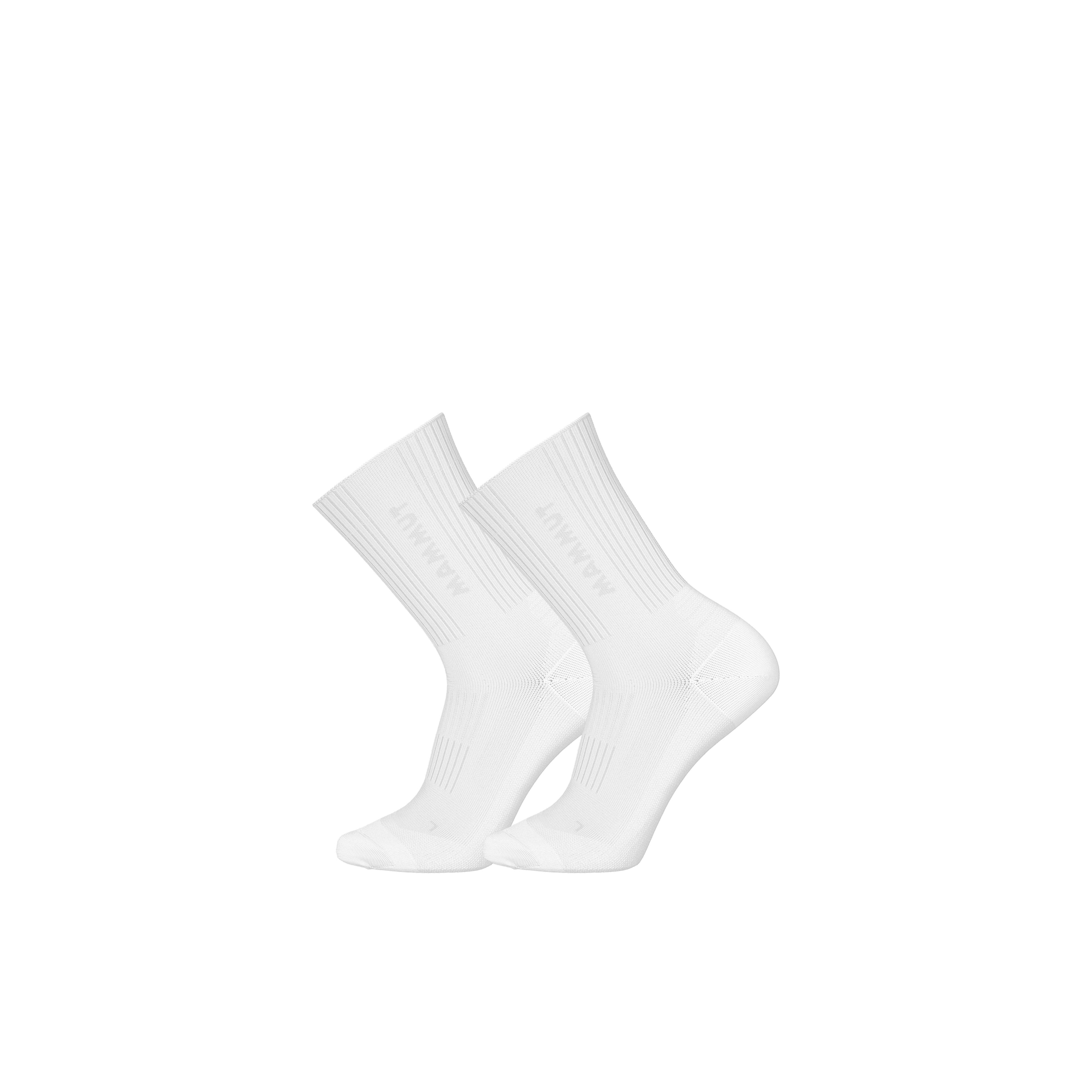 Mammut Multisport Crew Socks 2 Pack - Black-black/White-white/Autumn larice-strata/Paloja-strata/Gleam-white/Brunsina-alpenglow/Seln-sassal/20401/Muntan-sassal - Thumbnail