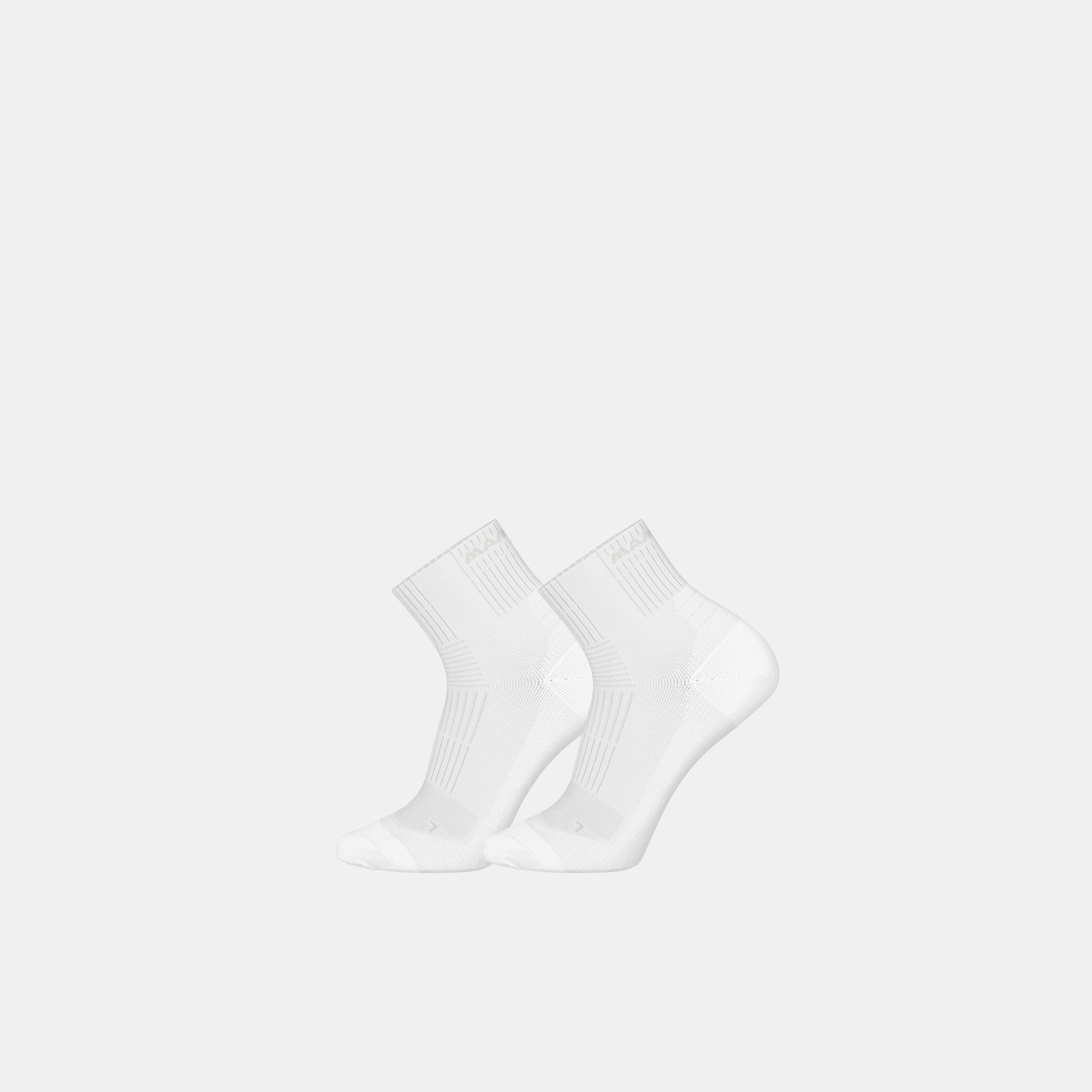 Mammut Multisport Quarter Socks 2 Pack, white-white - White-white - Main image