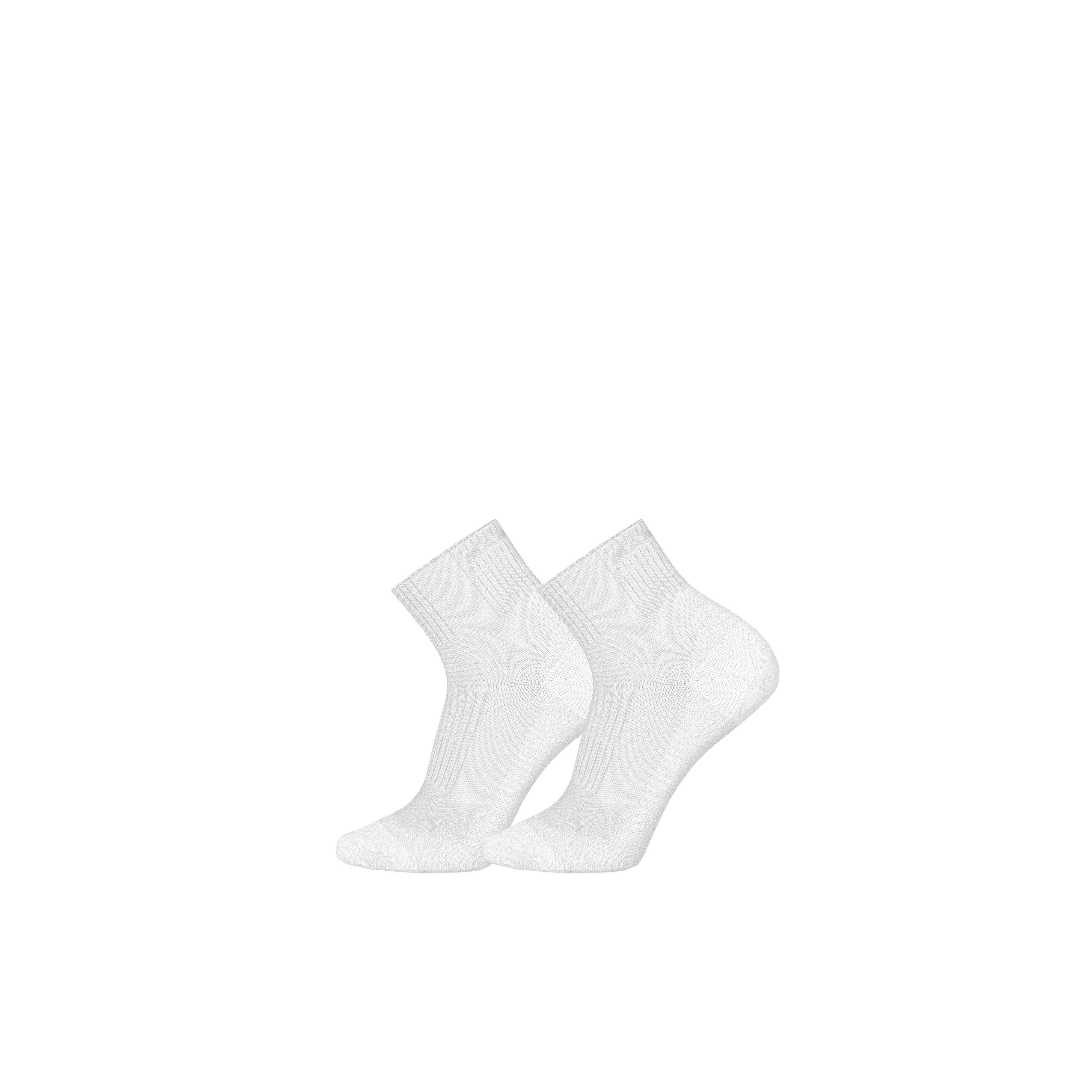 Mammut Multisport Quarter Socks 2 Pack - Black-black/White-white/Autumn larice-strata/Paloja-strata/Gleam-white/Brunsina-alpenglow/Seln-sassal/20401/Muntan-sassal - Thumbnail