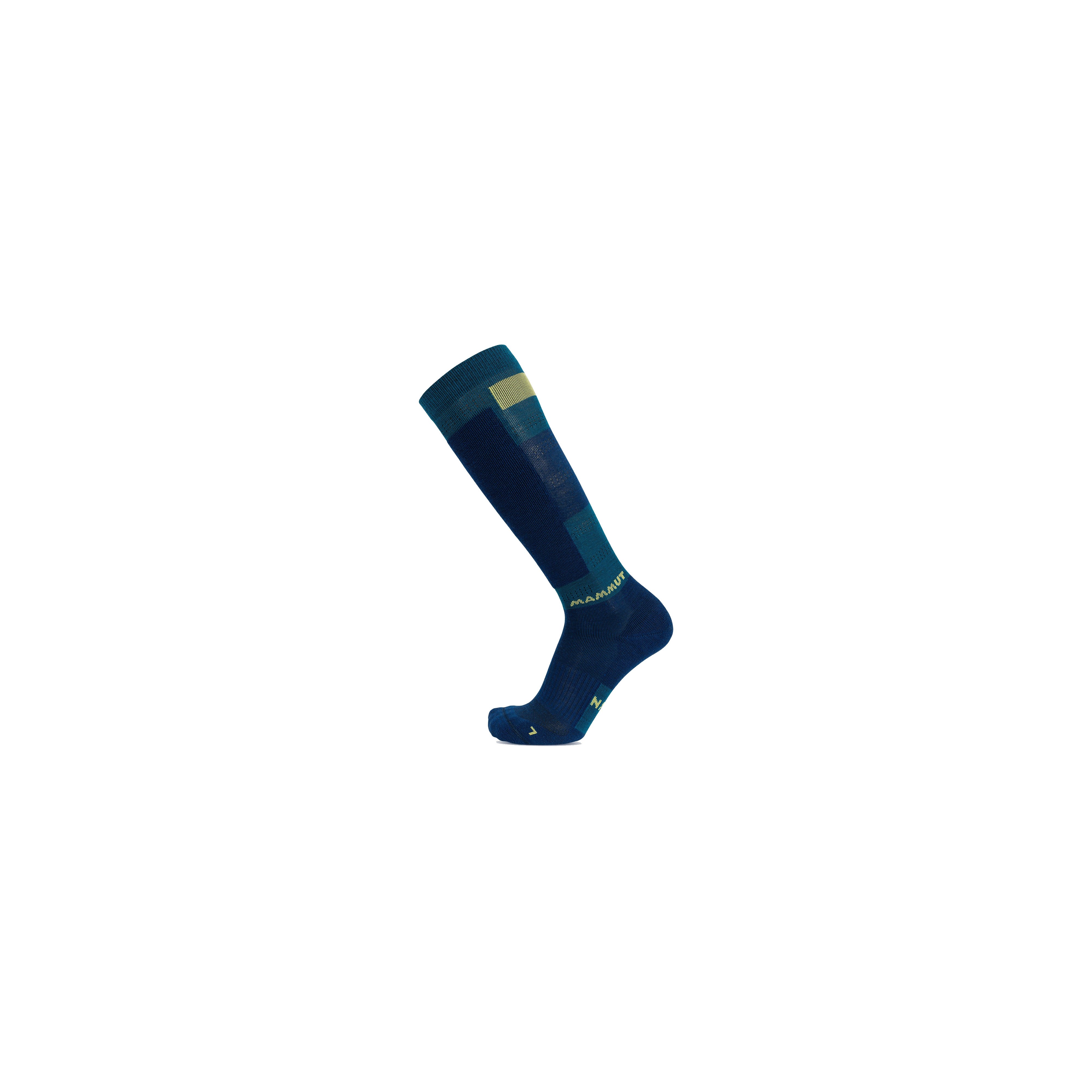 Mammut Freeski Merino Knee Socks - Black-gabbro/20445/Seln-fraida/Roscha-mira/Marine-tschiel - Thumbnail