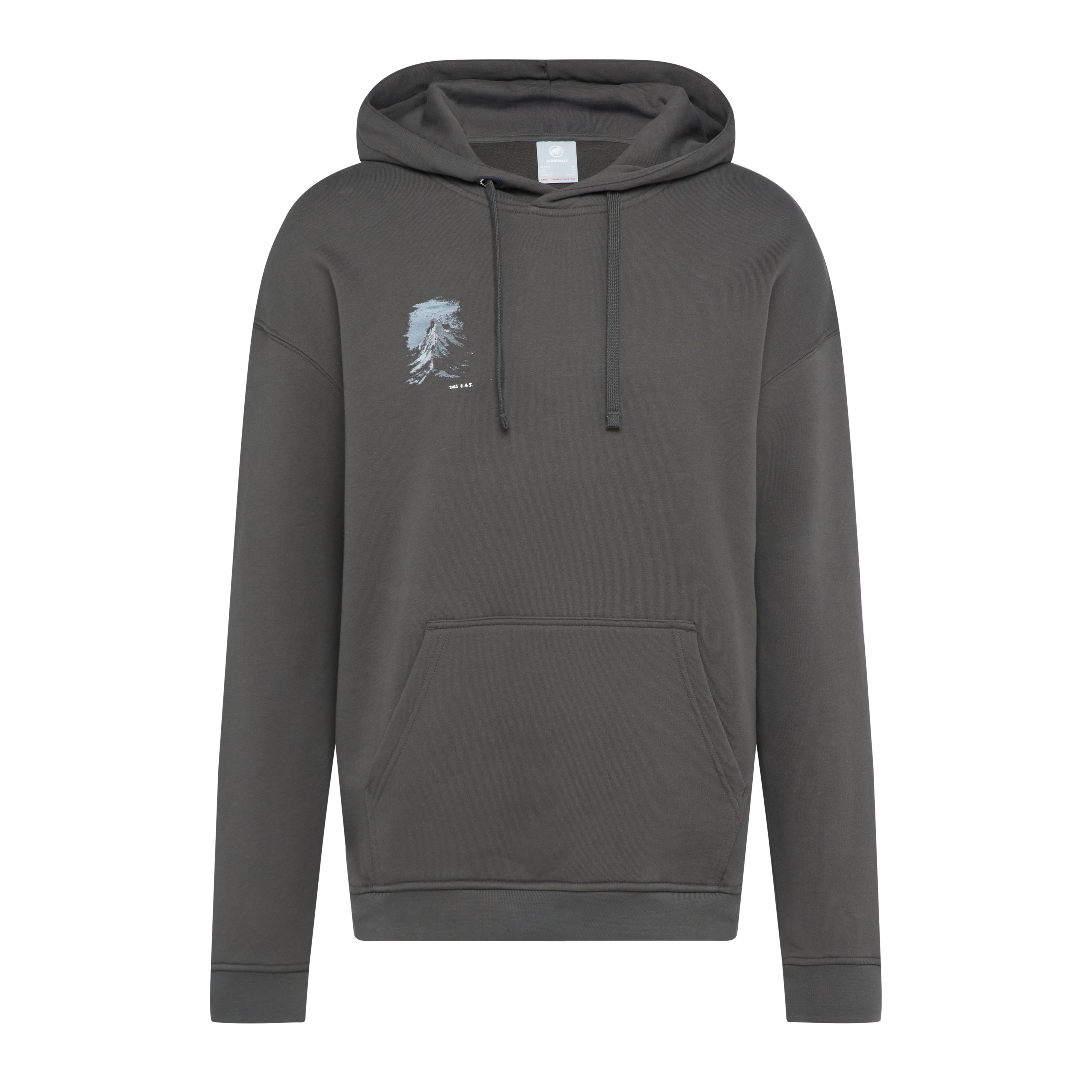 Mammut Mammut Base ML Hoody Men Misty Mountain, gabbro - Gabbro - Thumbnail