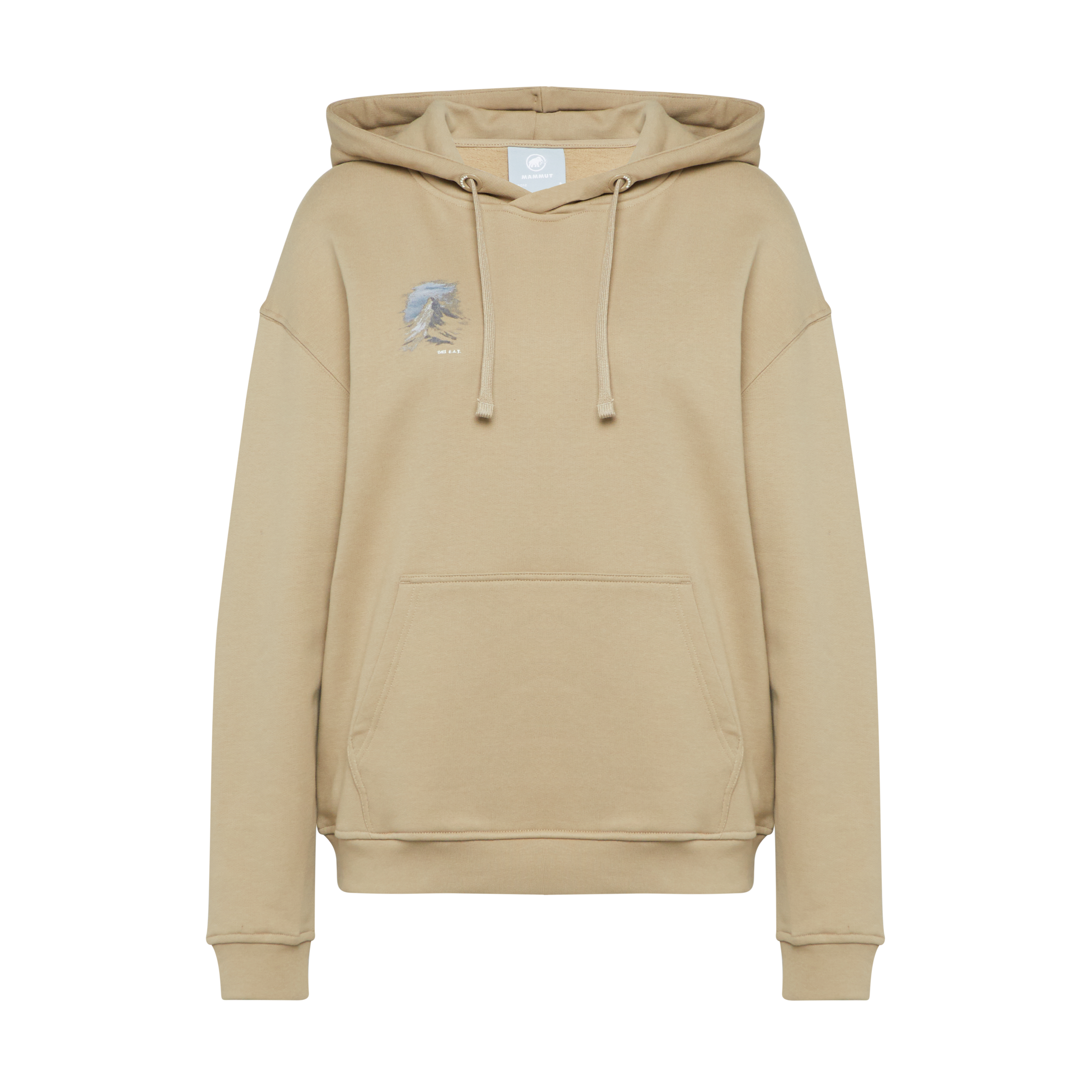 Mammut Mammut Base ML Hoody Women Misty Mountain, sablun - Sablun - Thumbnail