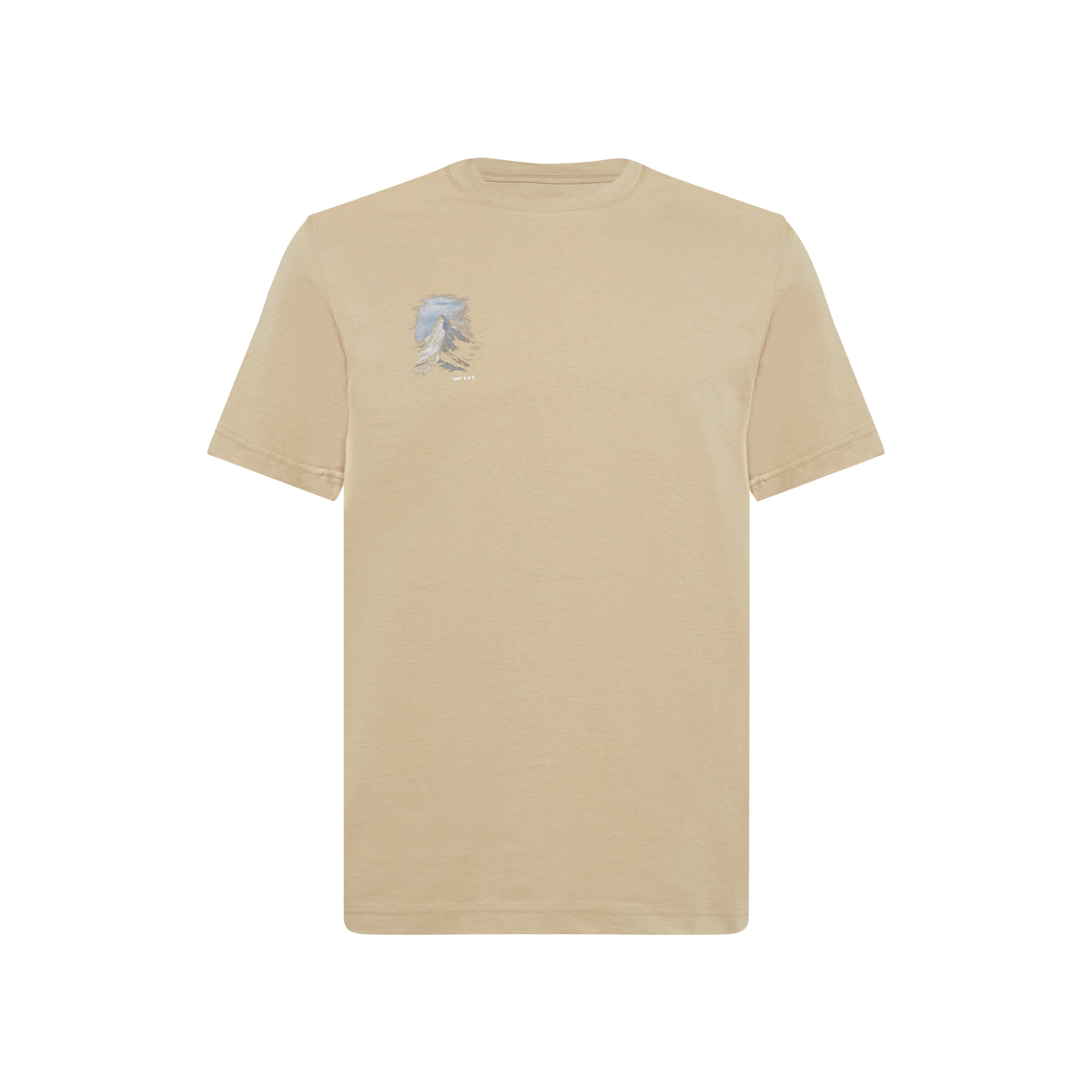 Mammut Mammut Base T-Shirt Men Misty Mountain - Gabbro/Sablun/Alpina - Thumbnail