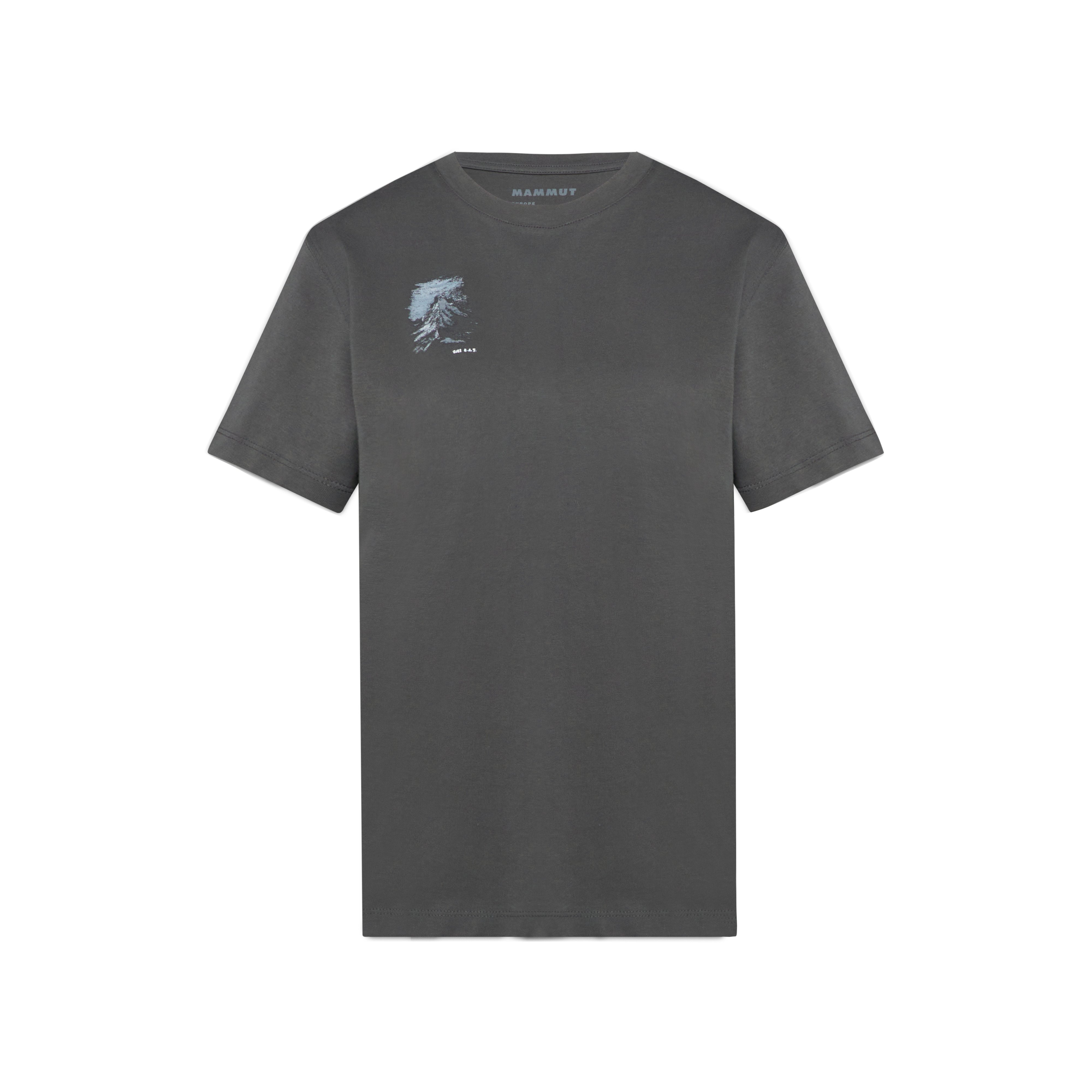 Mammut Mammut Base T-Shirt Women Misty Mountain - Strata/Gabbro/Alpina - Thumbnail