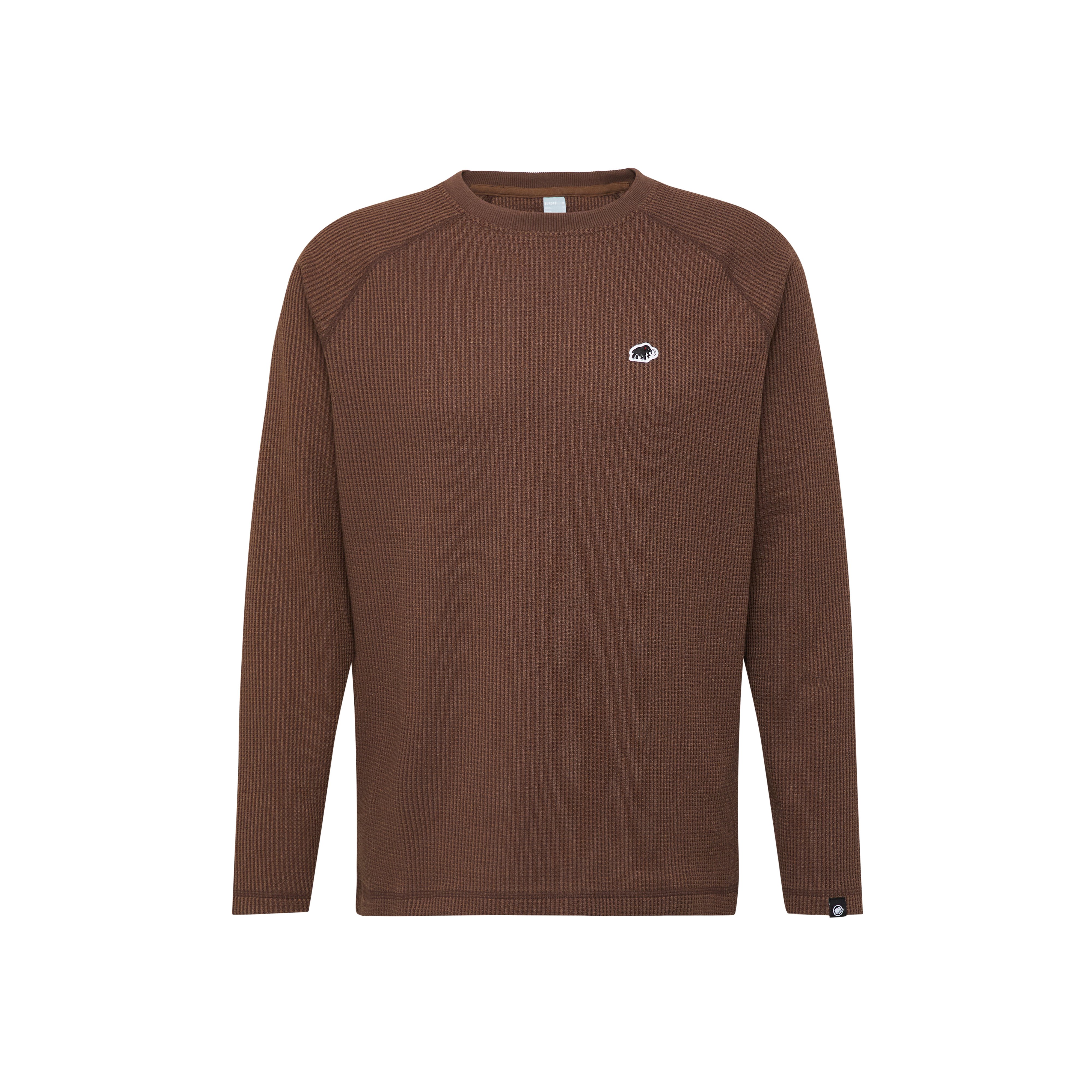 Mammut Waffle Longsleeve - Black/Off white/Marine/Soil/Baselgia/Marsh - Thumbnail