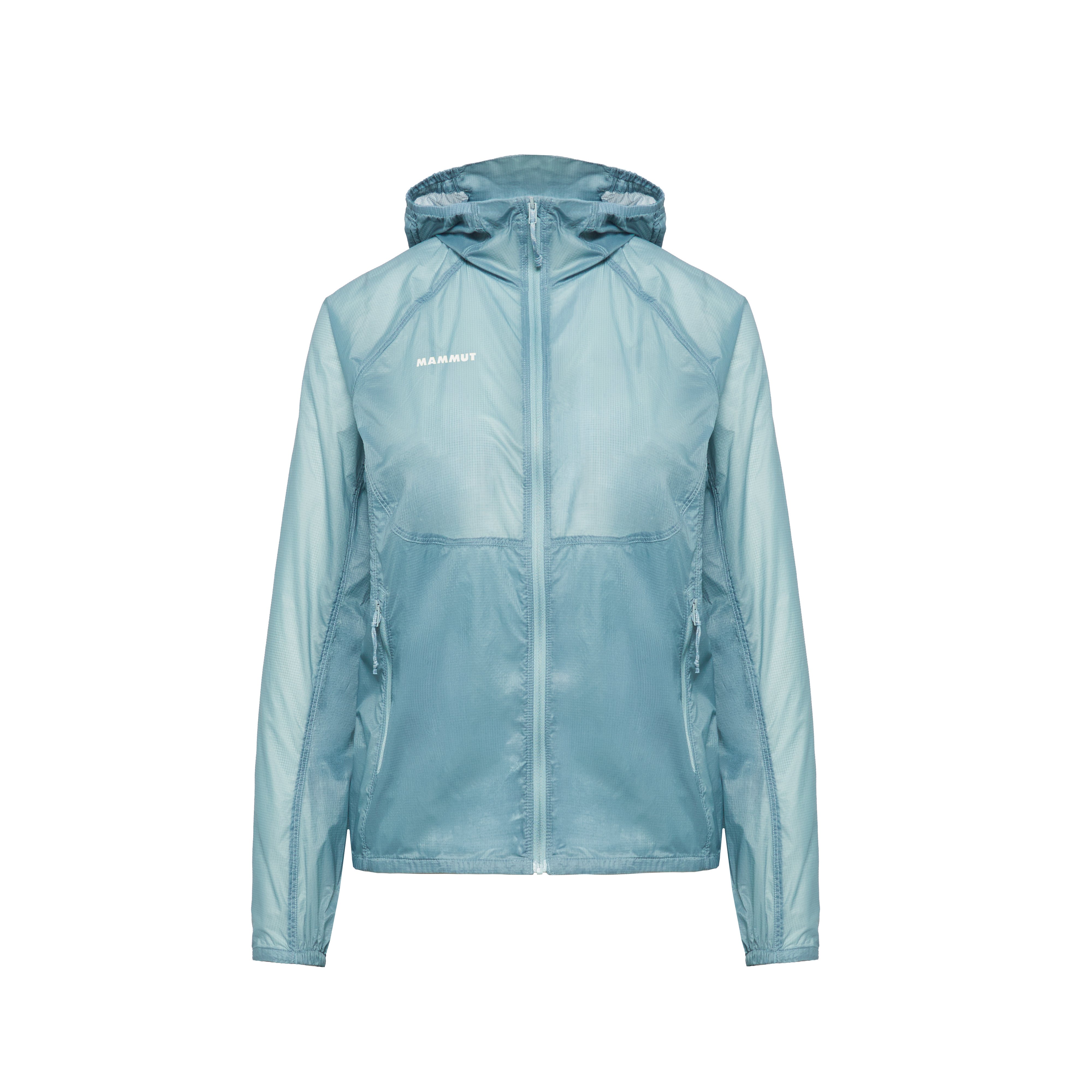 Mammut Valley Light WB Hooded Jacket Women - Creas black/Creas blue/Creas grey/Creas yellow - Thumbnail
