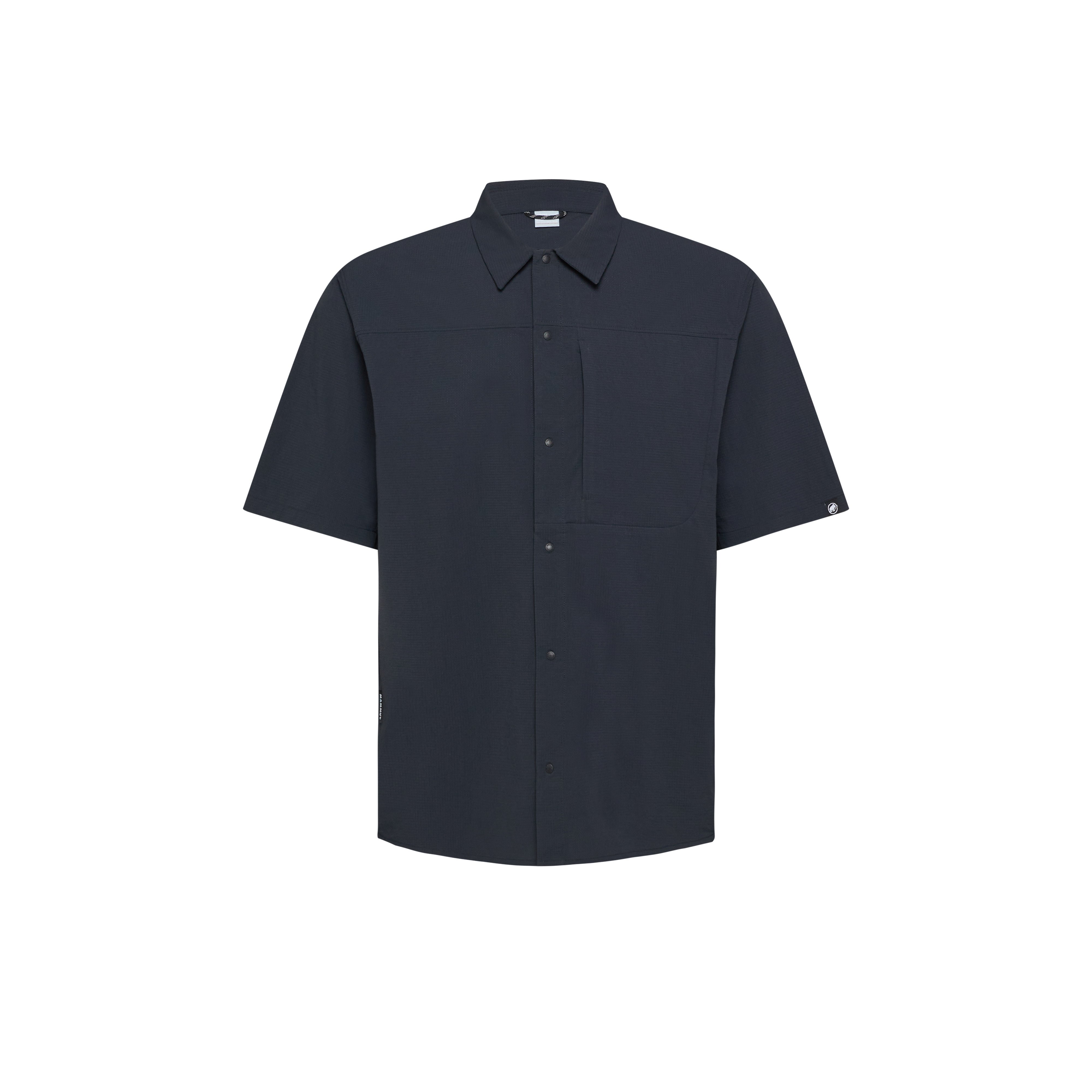Mammut Valley Airdot Shirt Men - Creas black/Creas blue - Thumbnail