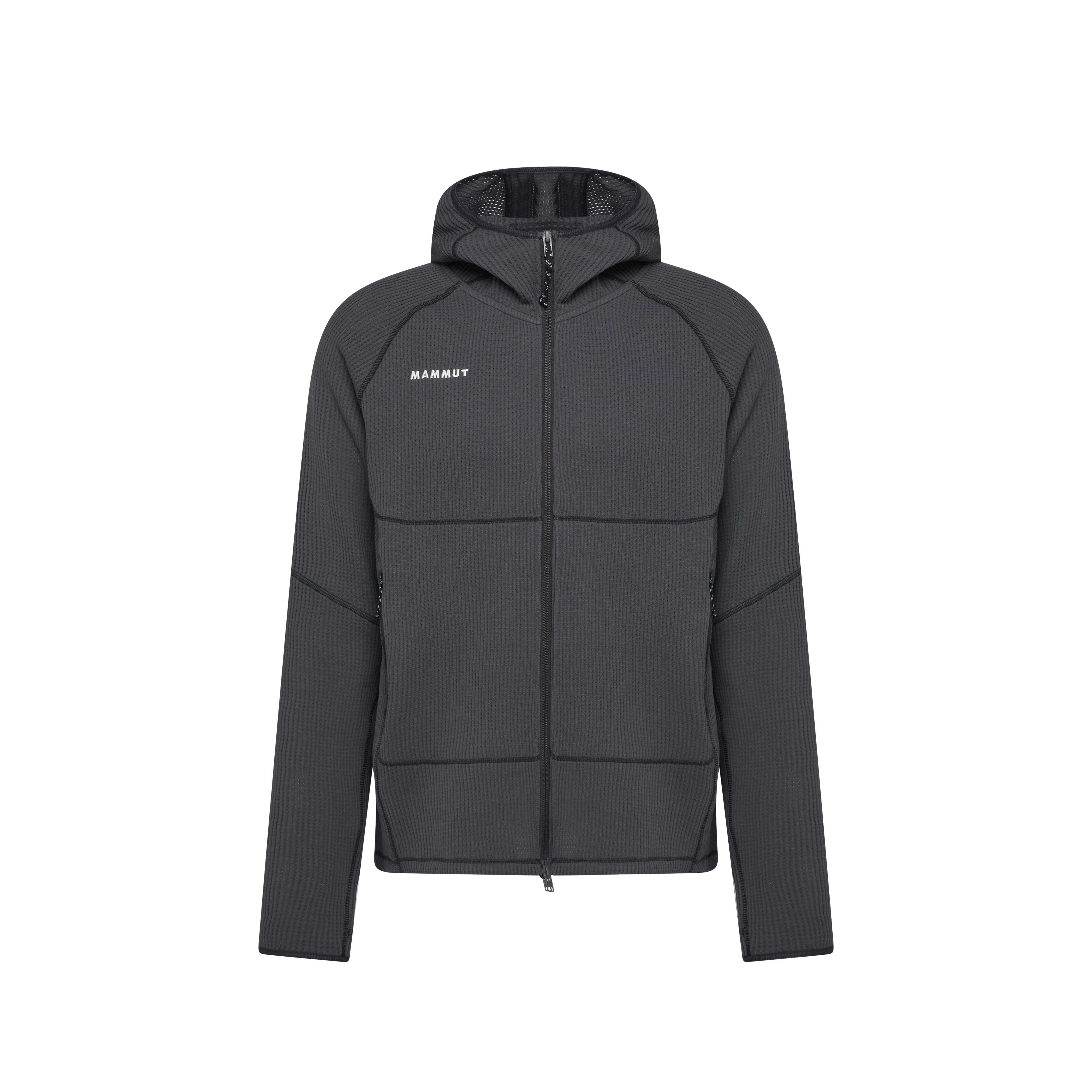 Mammut Valley Powerdry ML Hooded Jacket Men, creas black - Creas black