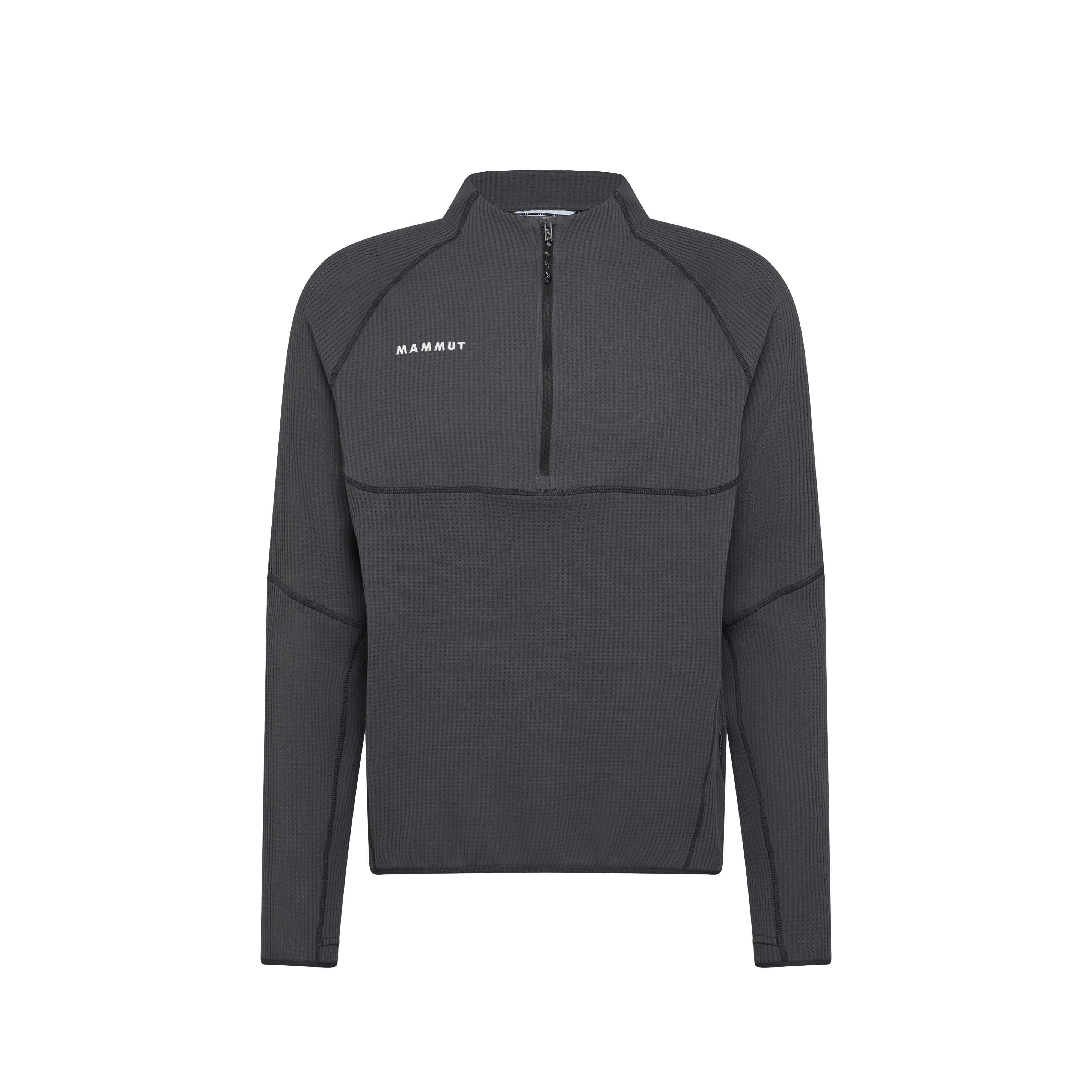 Mammut Valley Powerdry ML Half Zip Pull Men, creas black - Creas black