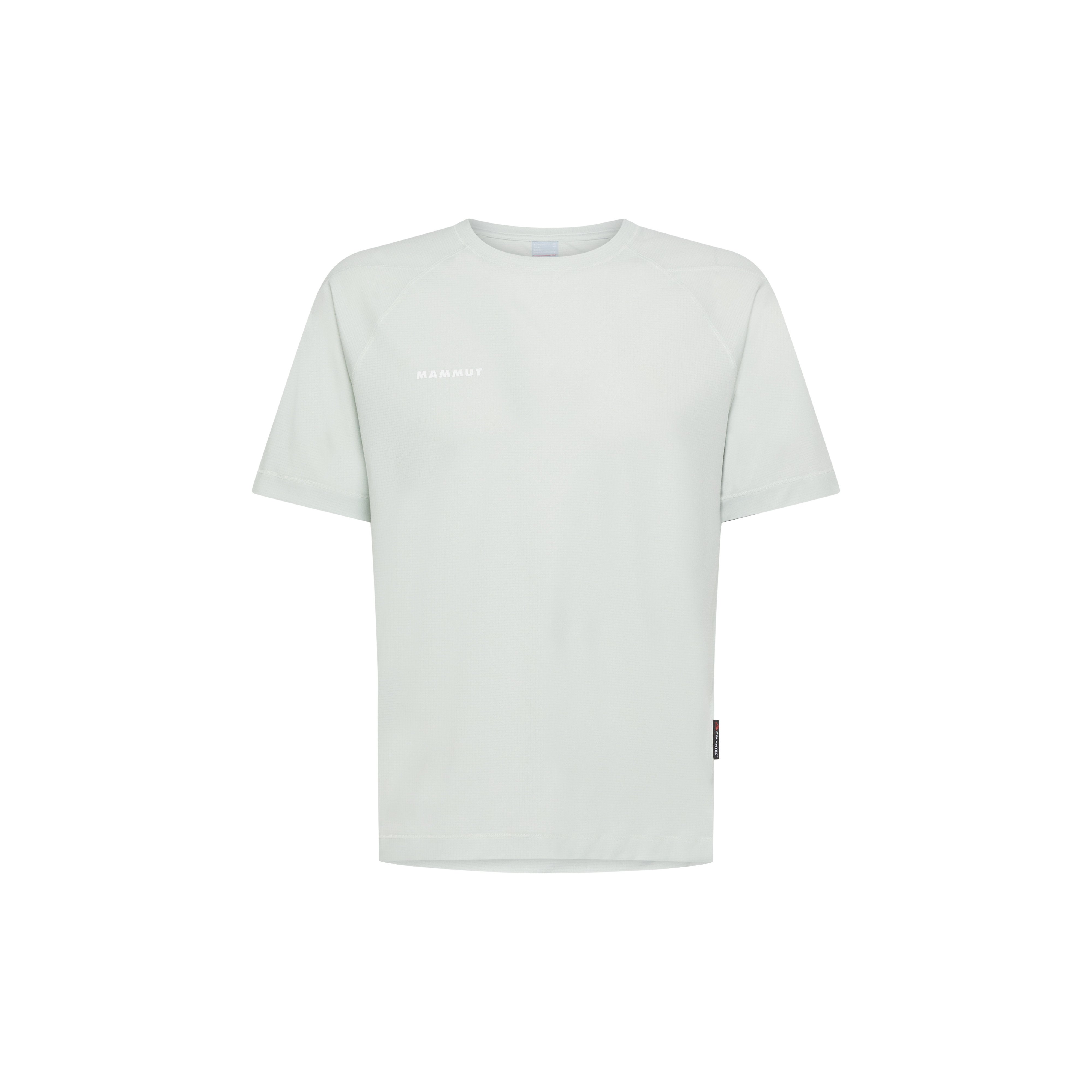 Mammut Valley Powerdry FL T-Shirt Men - Creas black/Creas mint - Thumbnail
