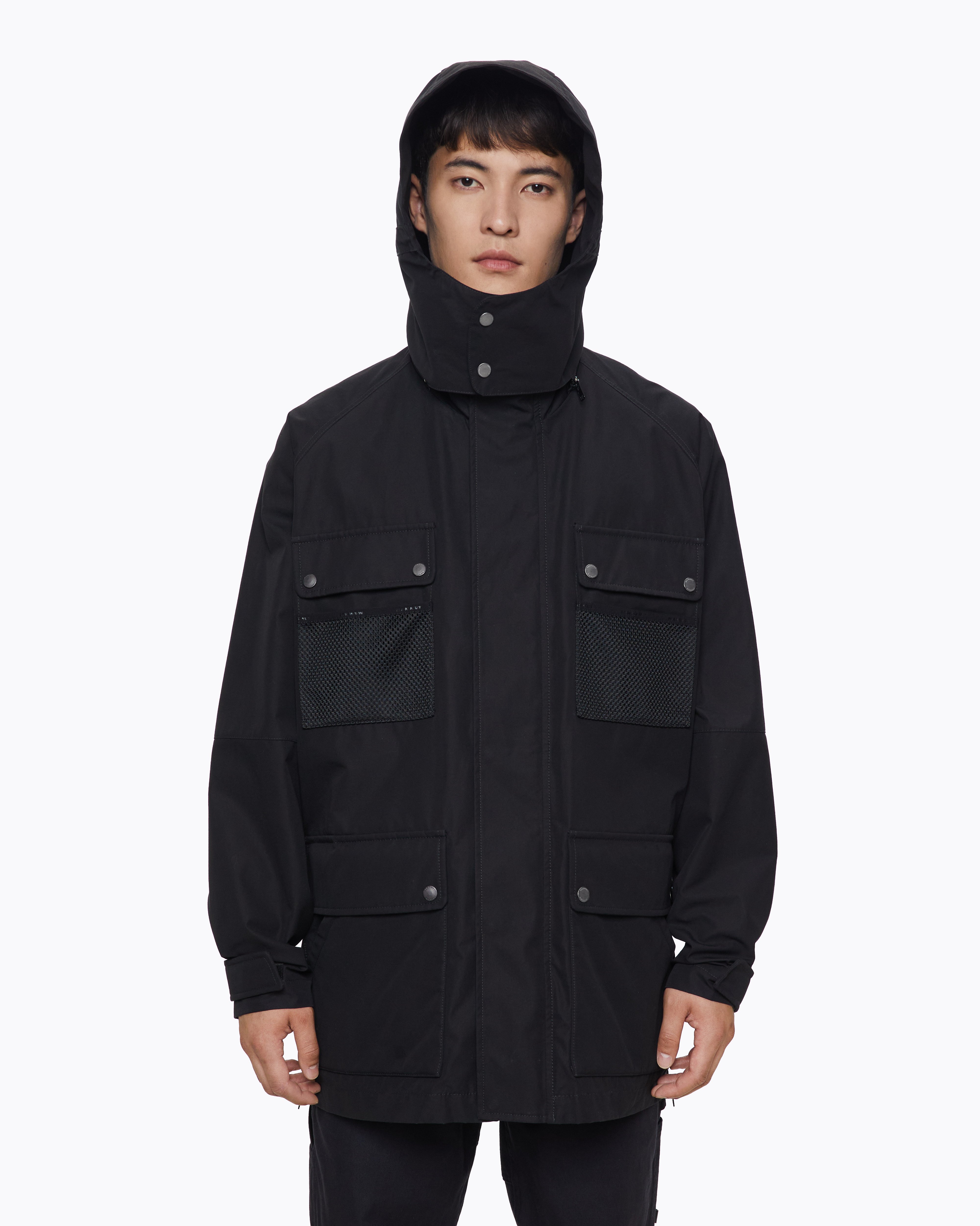 Mammut JWMAN + MAMMUT WR-J911 Ventile Jacket, black - Black - Model front view