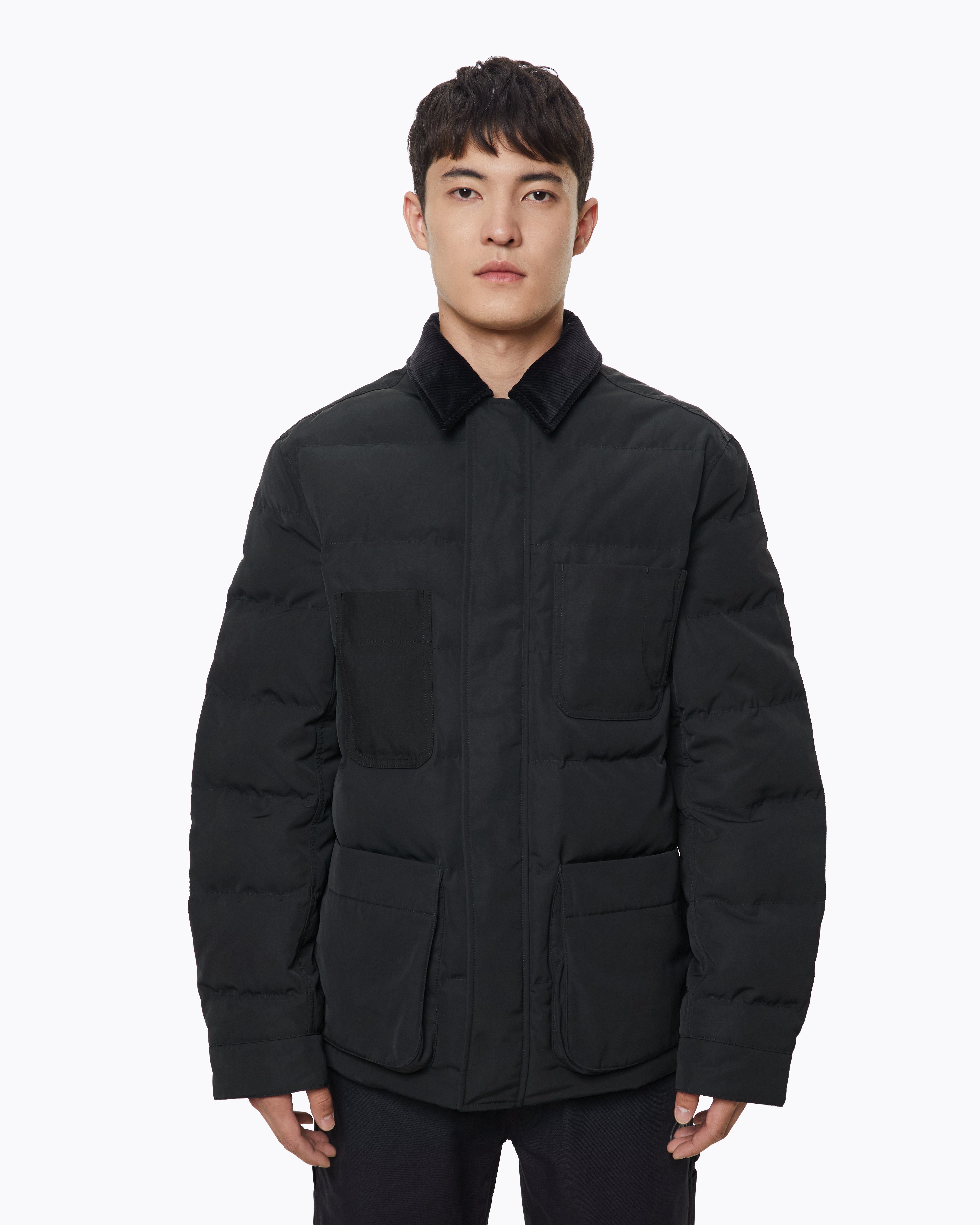 Mammut JWMAN + MAMMUT WR-J913 Down Jacket, black - Black - Model front view