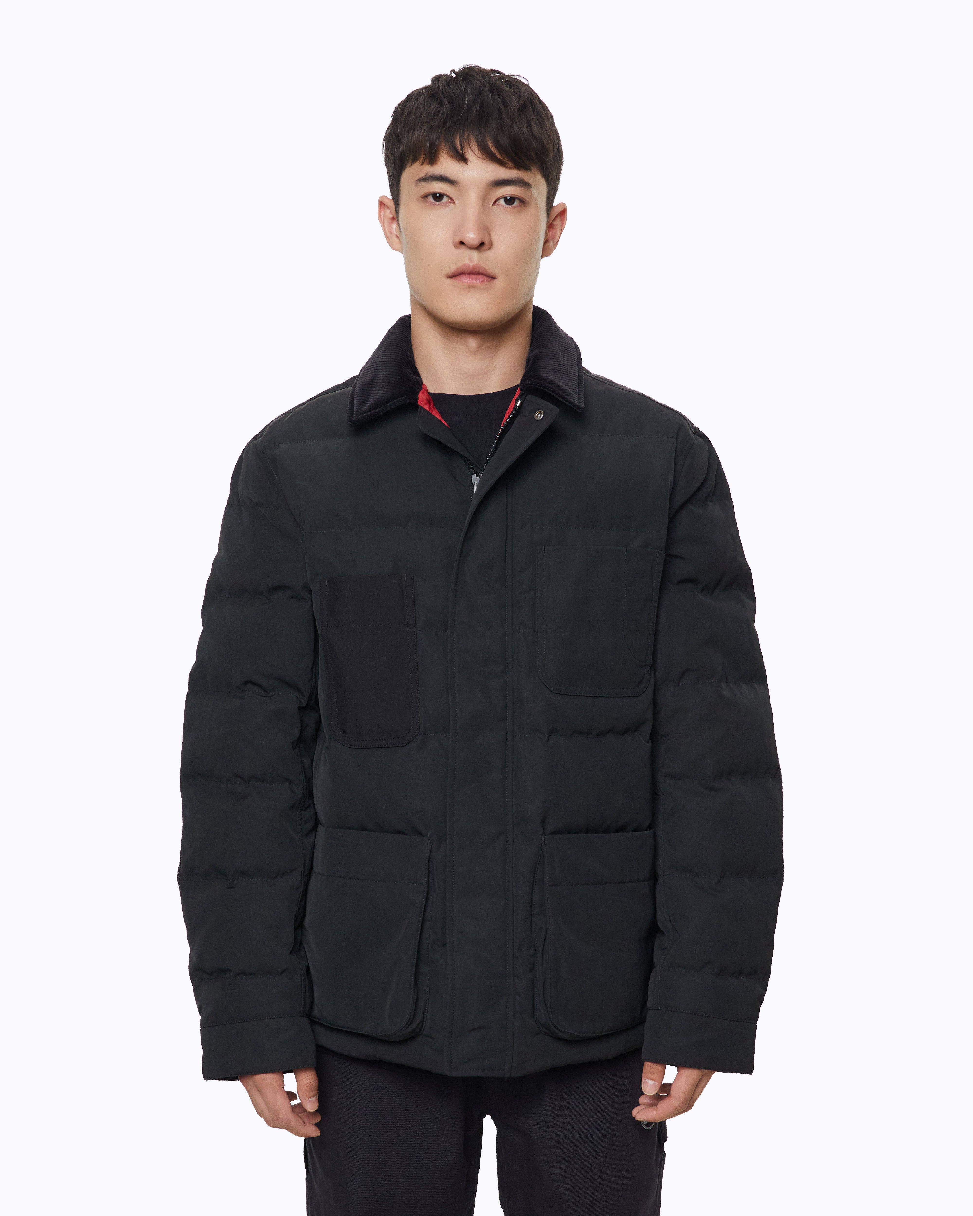 Mammut JWMAN + MAMMUT WR-J913 Down Jacket, black - Black - Model front view