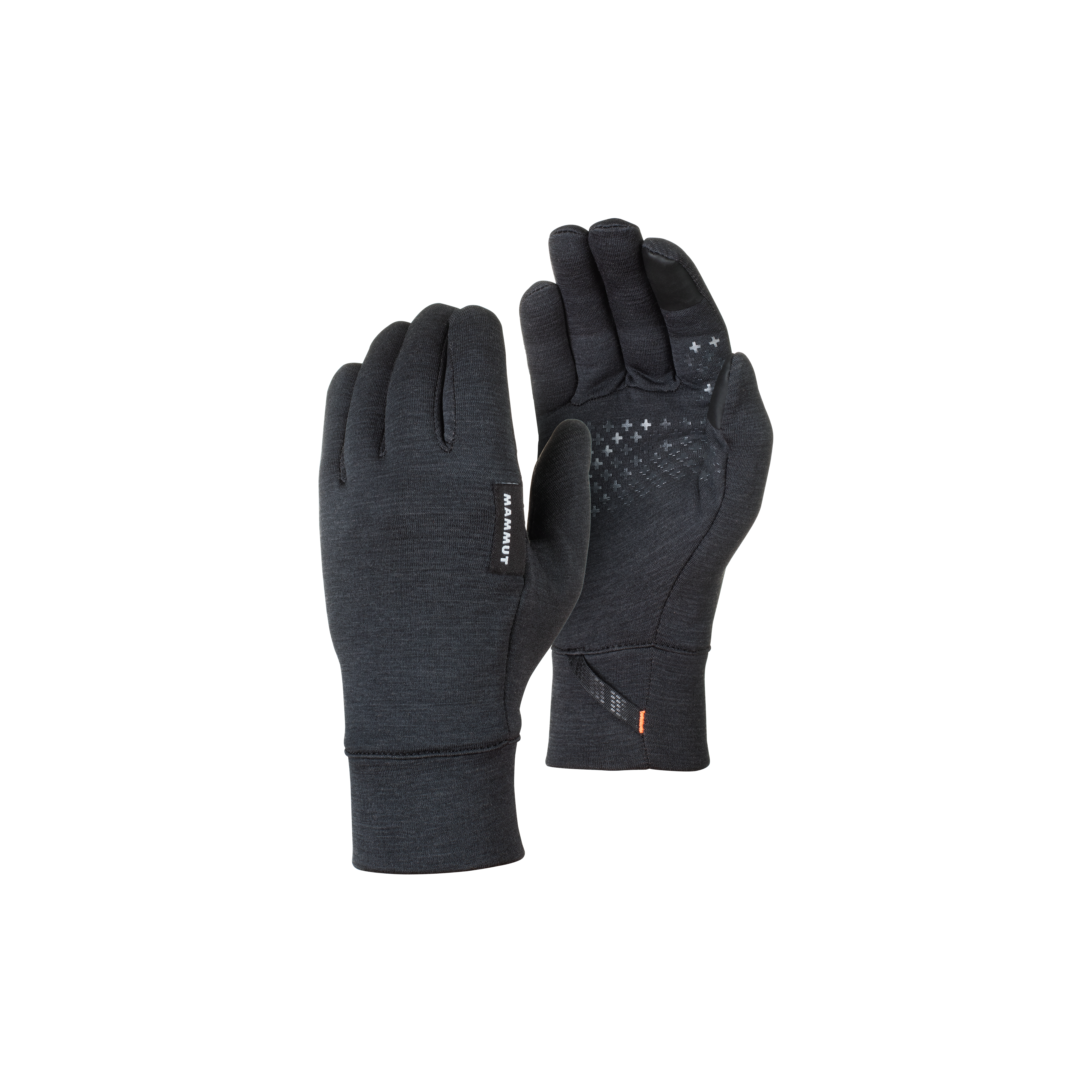 Wool Glove - black mélange thumbnail