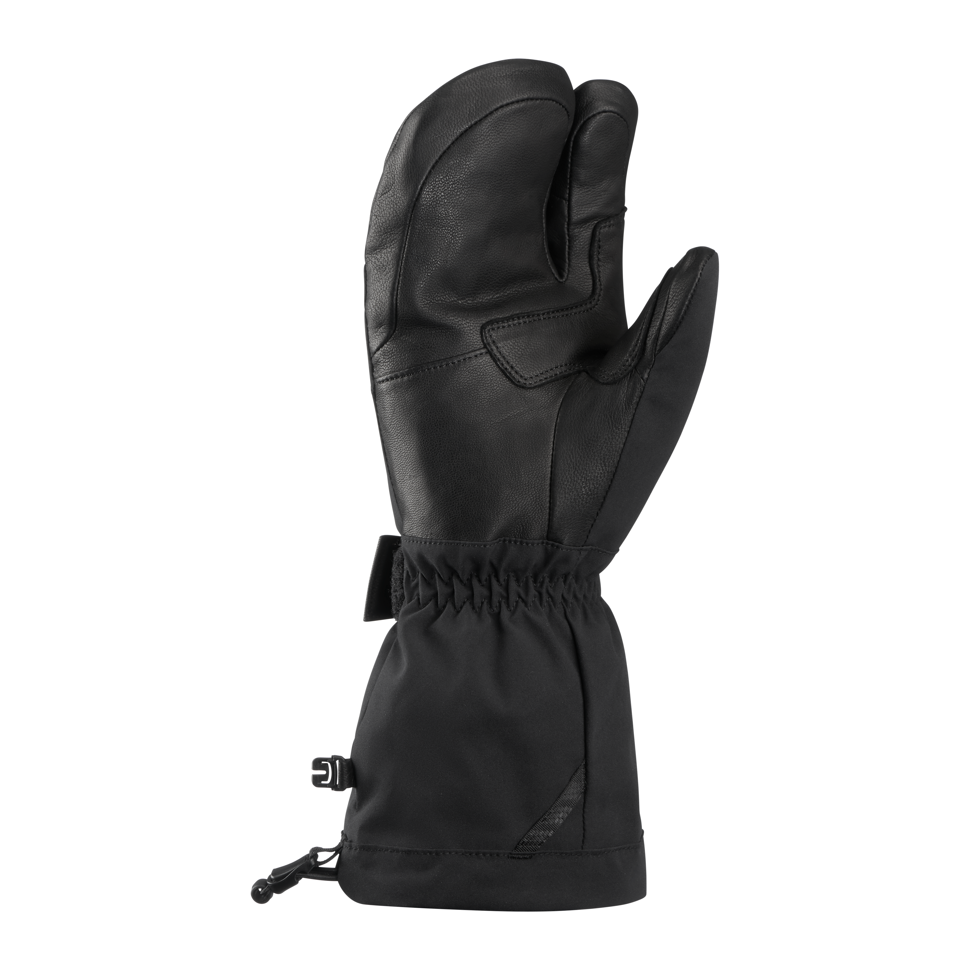 Mammut Eiger Nordwand Warm 3-Finger Glove, black - Black - Thumbnail