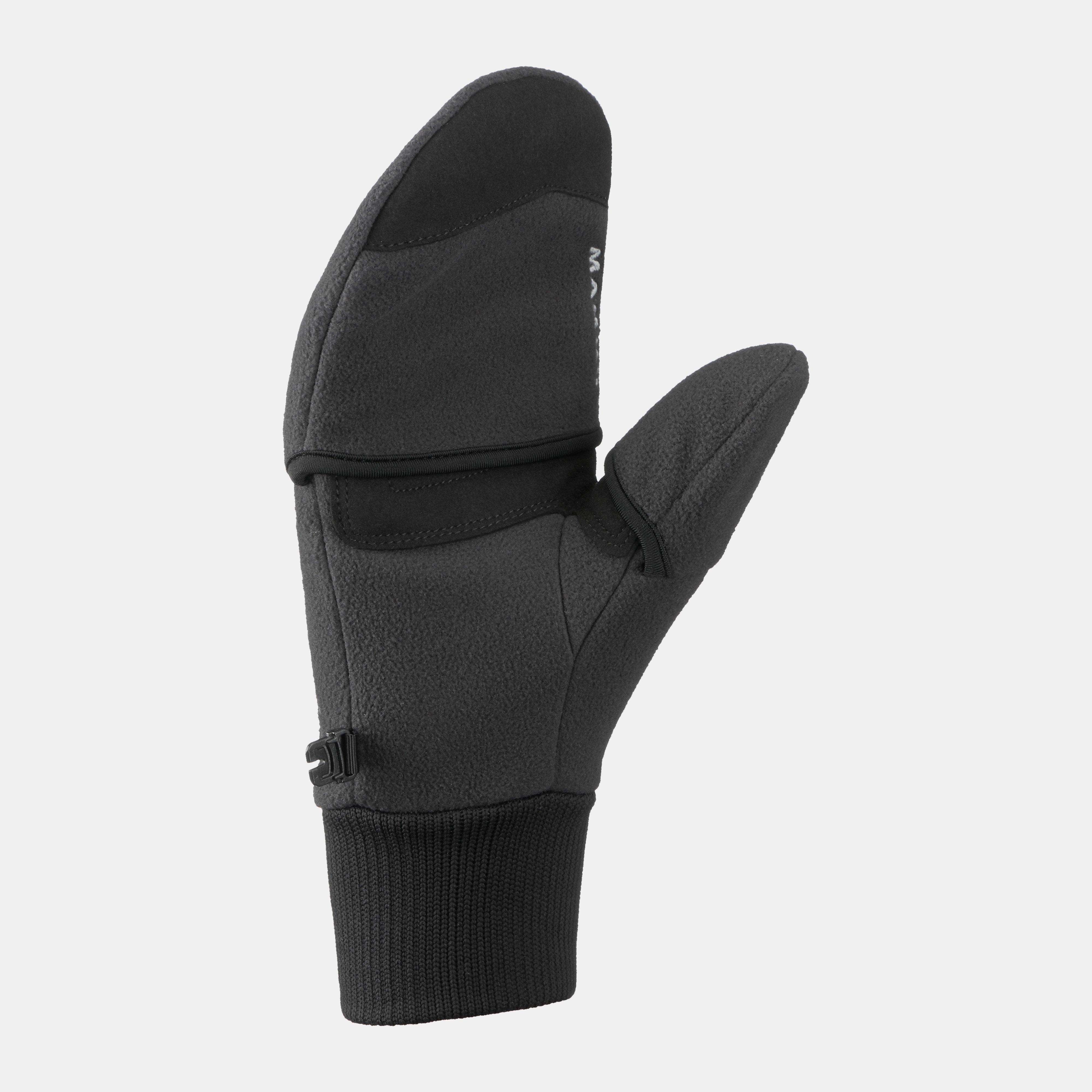 Mammut Shelter SO Convertible Mitten, black - Black
