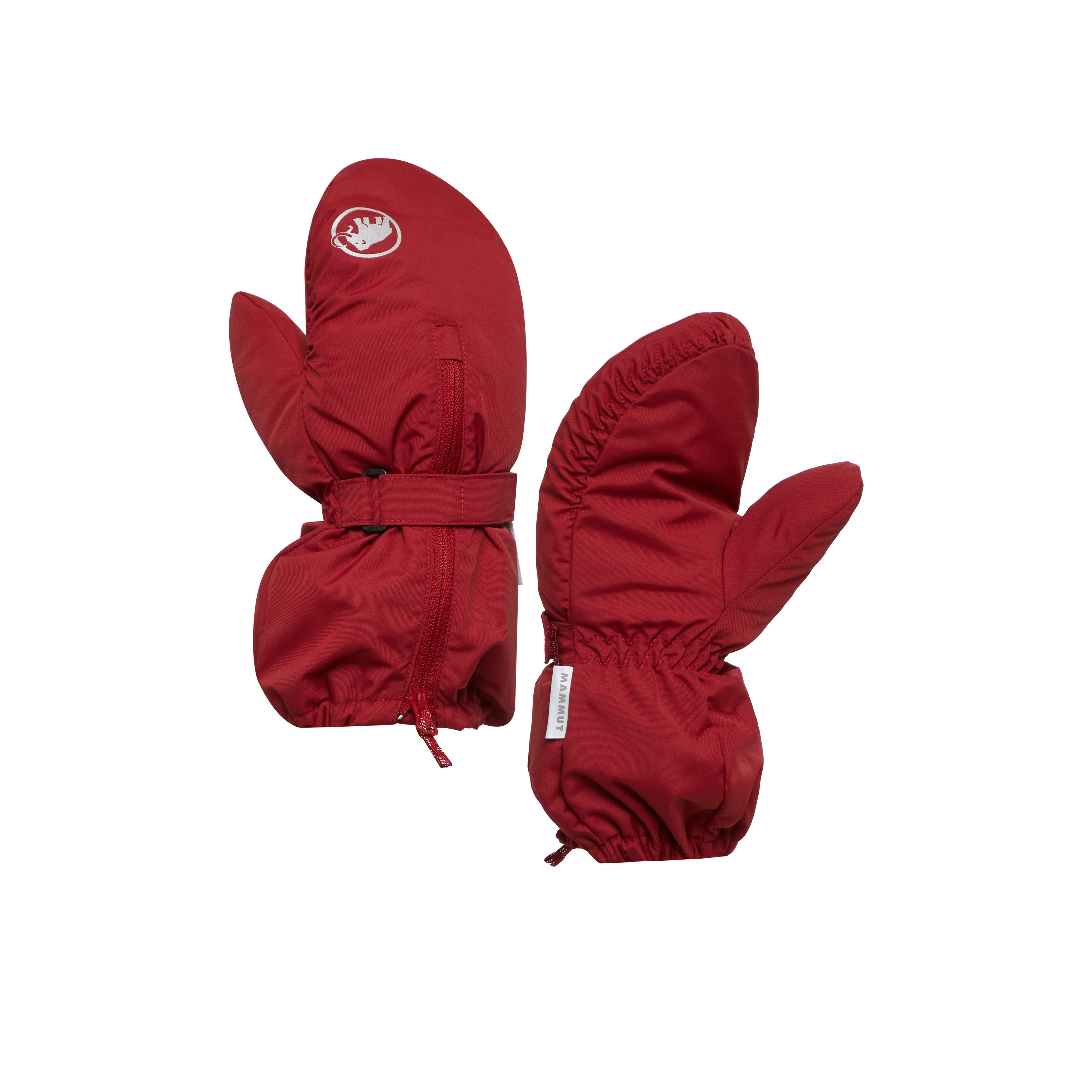 Mammut Fall Line Mitten Kids - Dark mammut red/Mira/Marsh/Tschiel - Thumbnail
