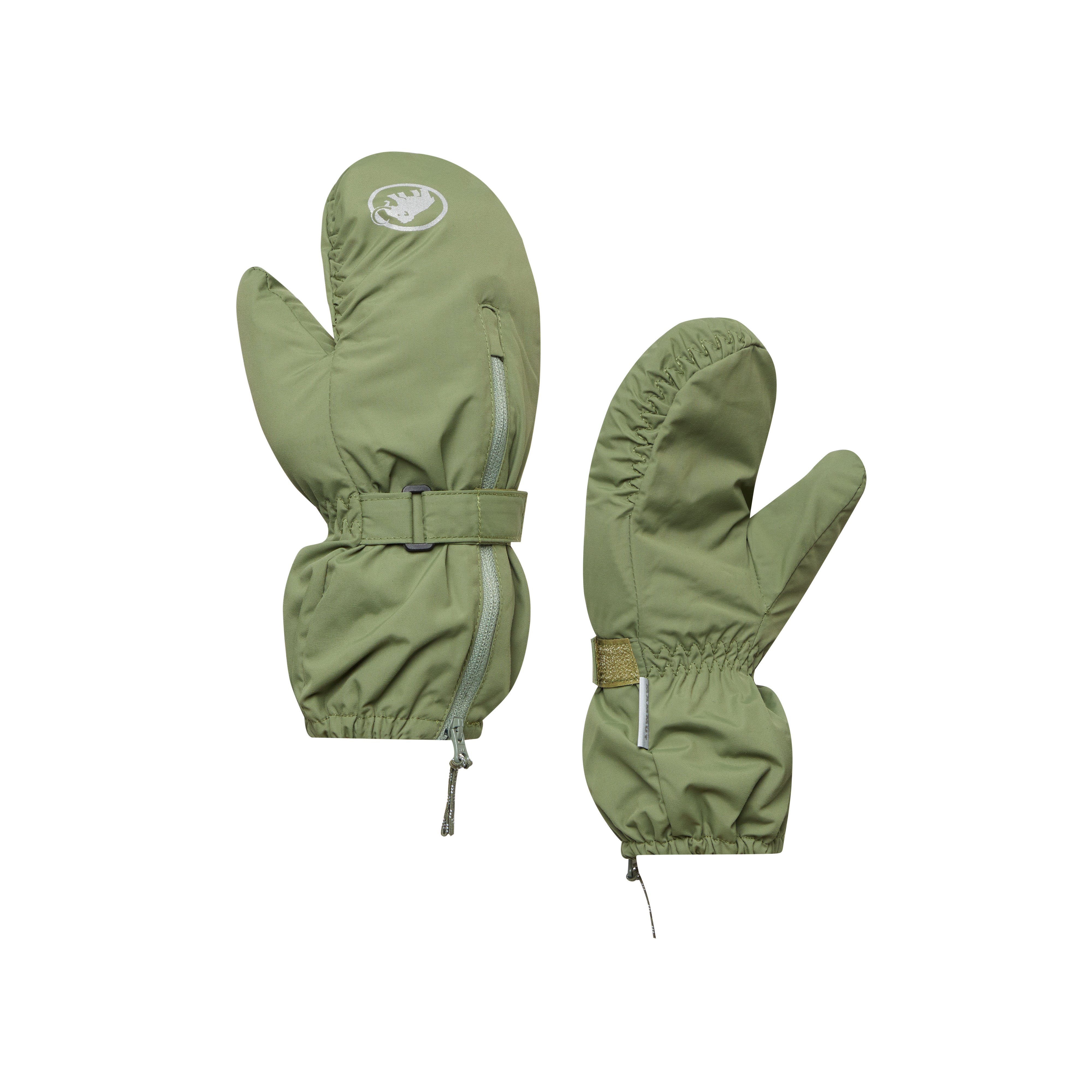 Mammut Fall Line Mitten Kids - Dark mammut red/Marsh/Tschiel - Thumbnail