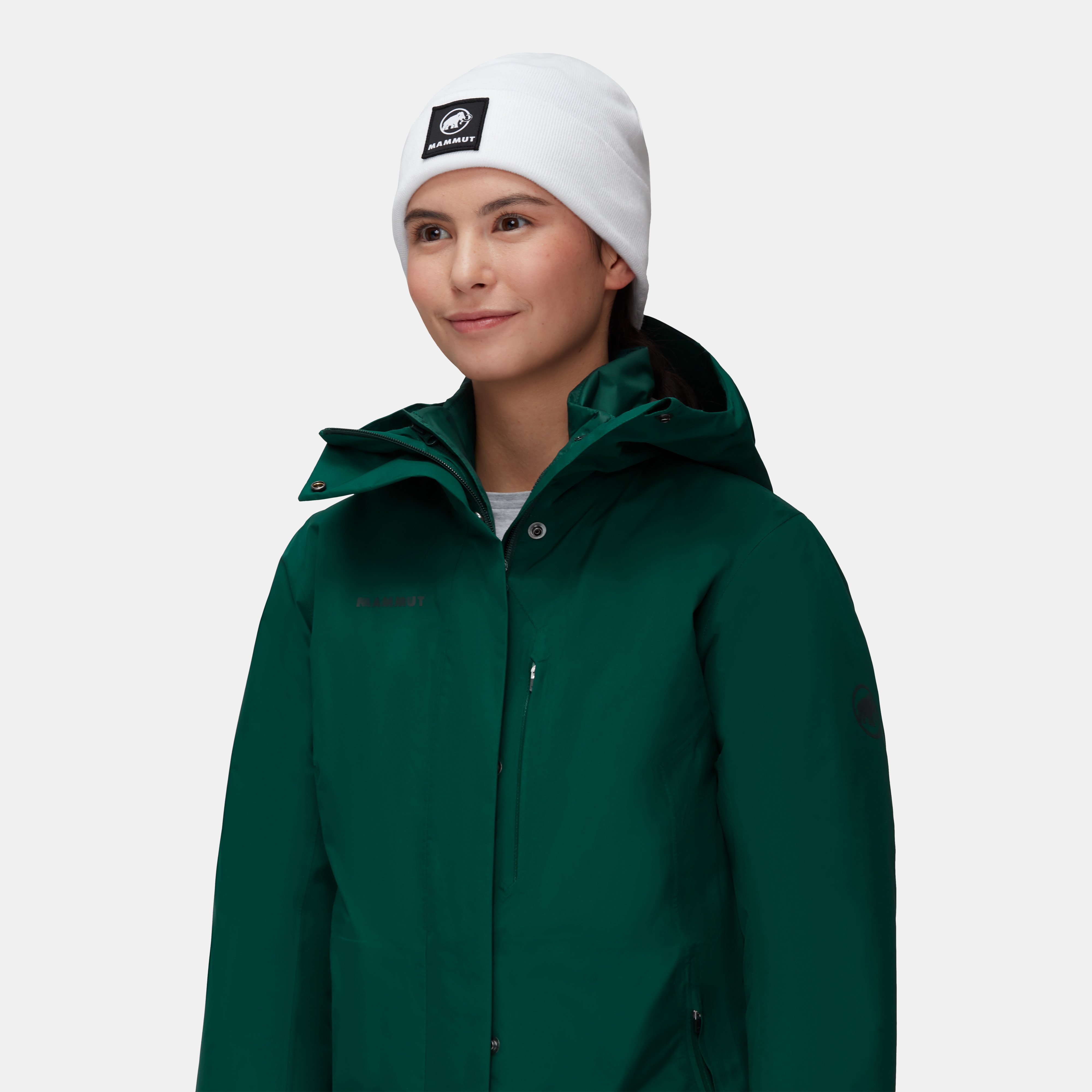 Mammut Fedoz Beanie - white, one size - White