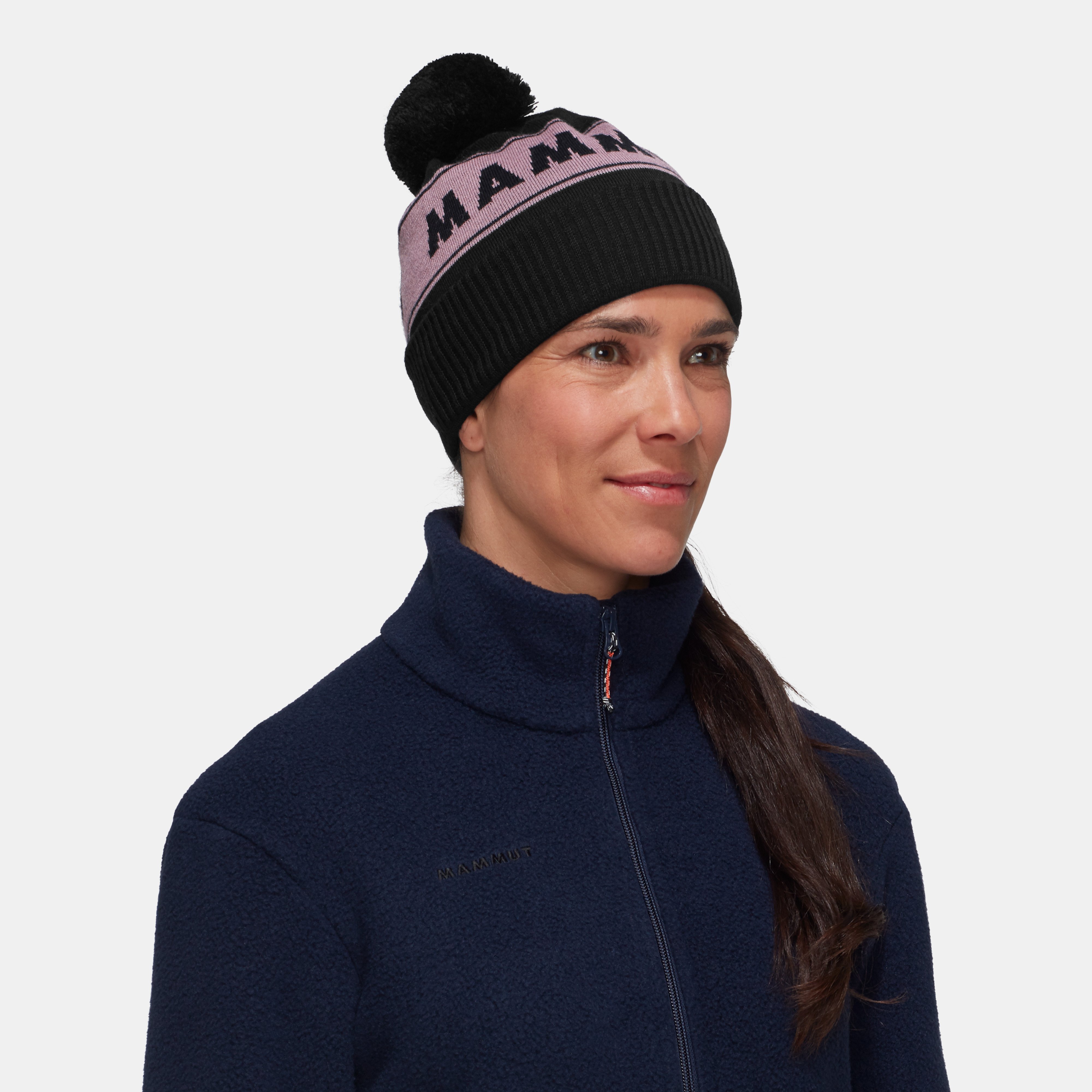 Mammut Peaks Beanie, black-flux - Black-flux