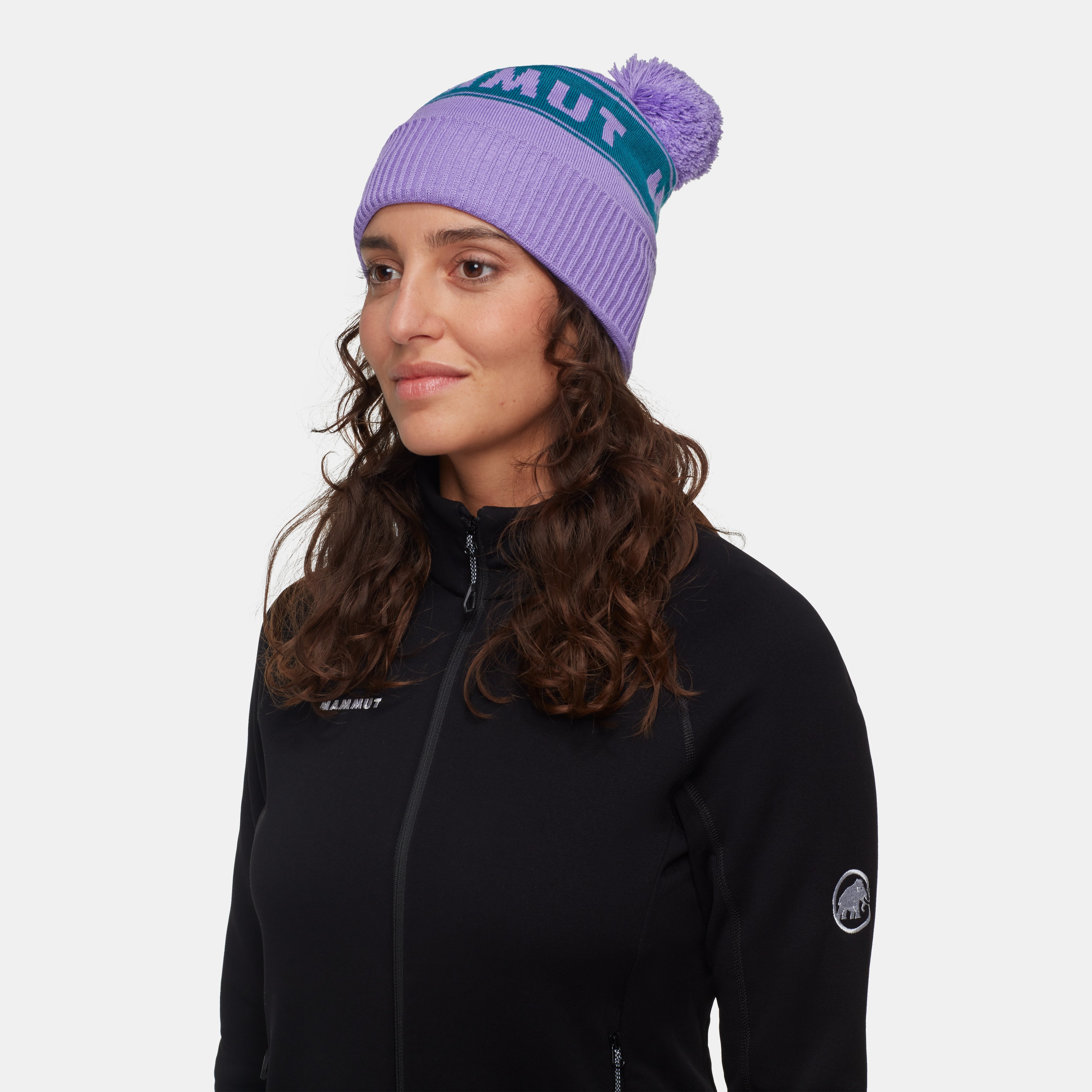 Mammut Peaks Beanie, lavandin-deep teal - Lavandin-deep teal