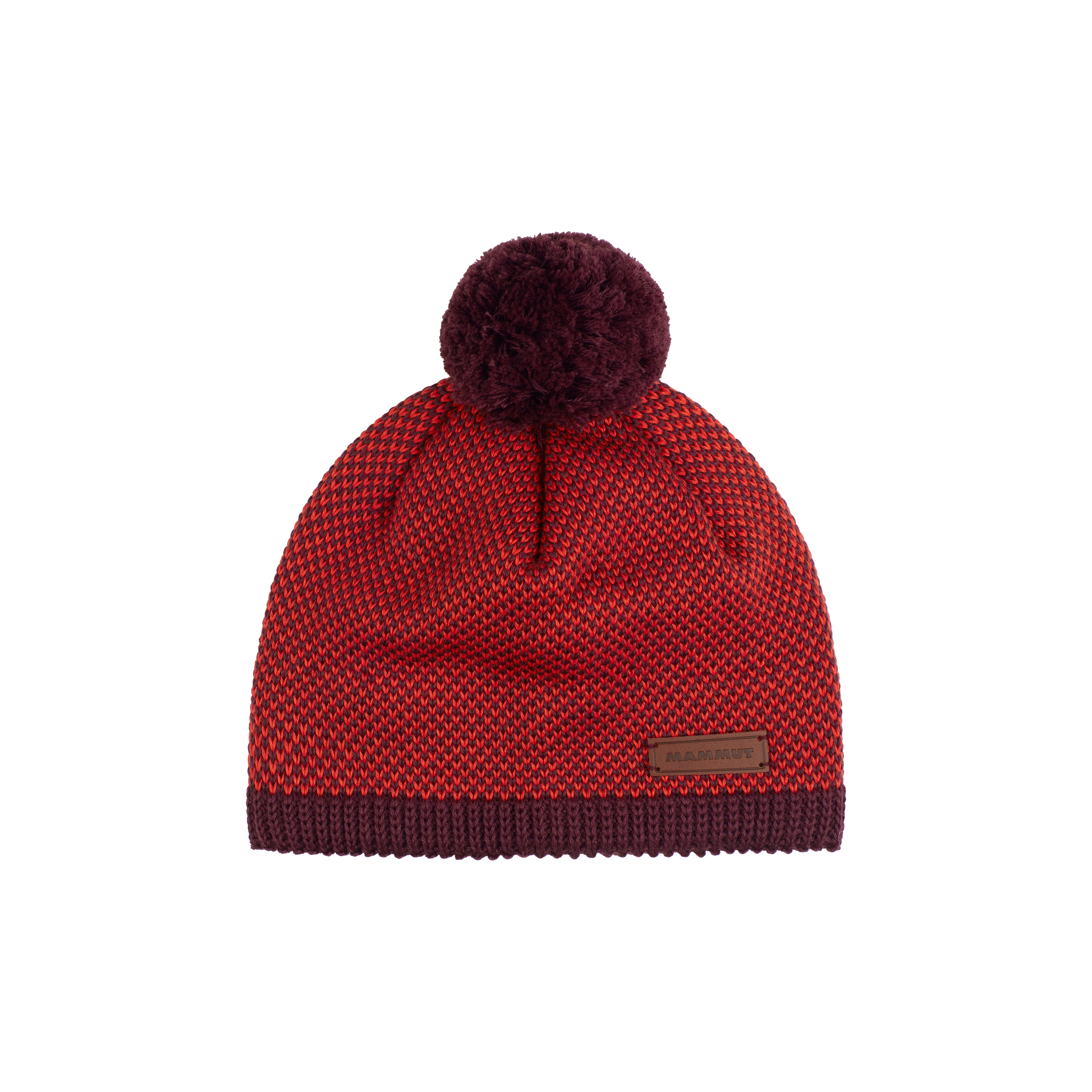 Mammut Snow Beanie, vin-mammut red - Vin-mammut red - Thumbnail