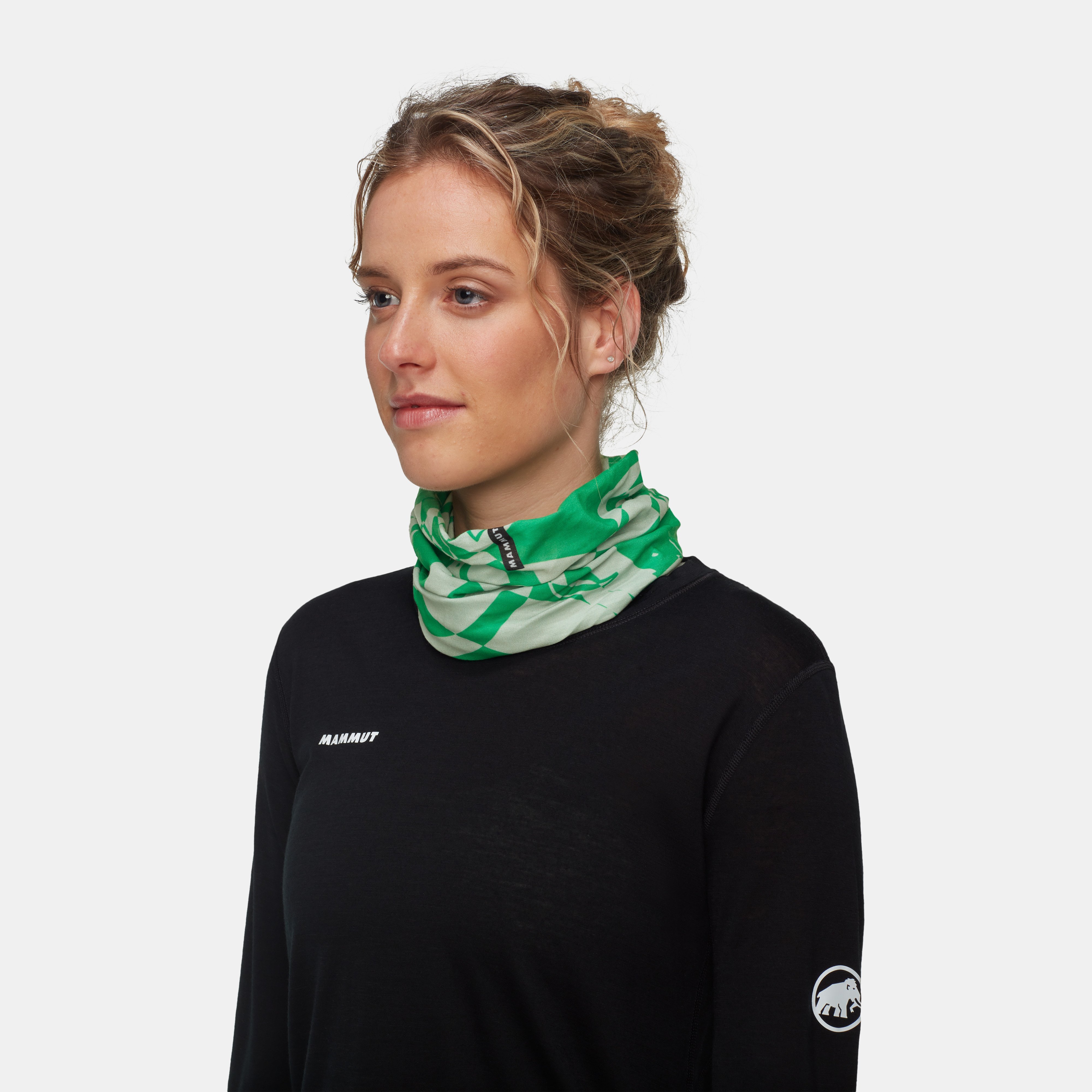 Mammut Mammut Neck Gaiter Scrambled, silver sage-pinea - Silver sage-pinea