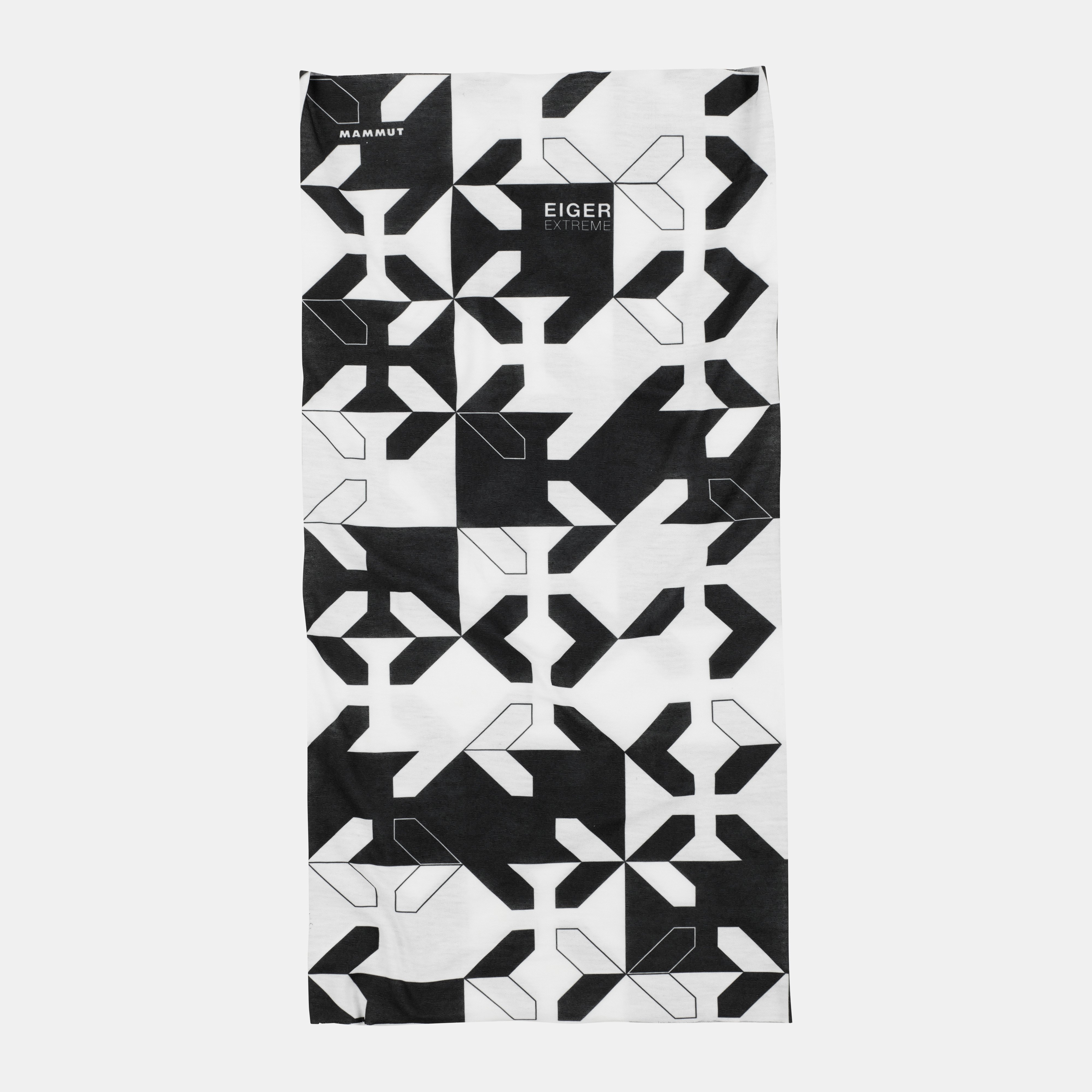 Mammut Mammut Neck Gaiter Eiger, black-white - Black-white