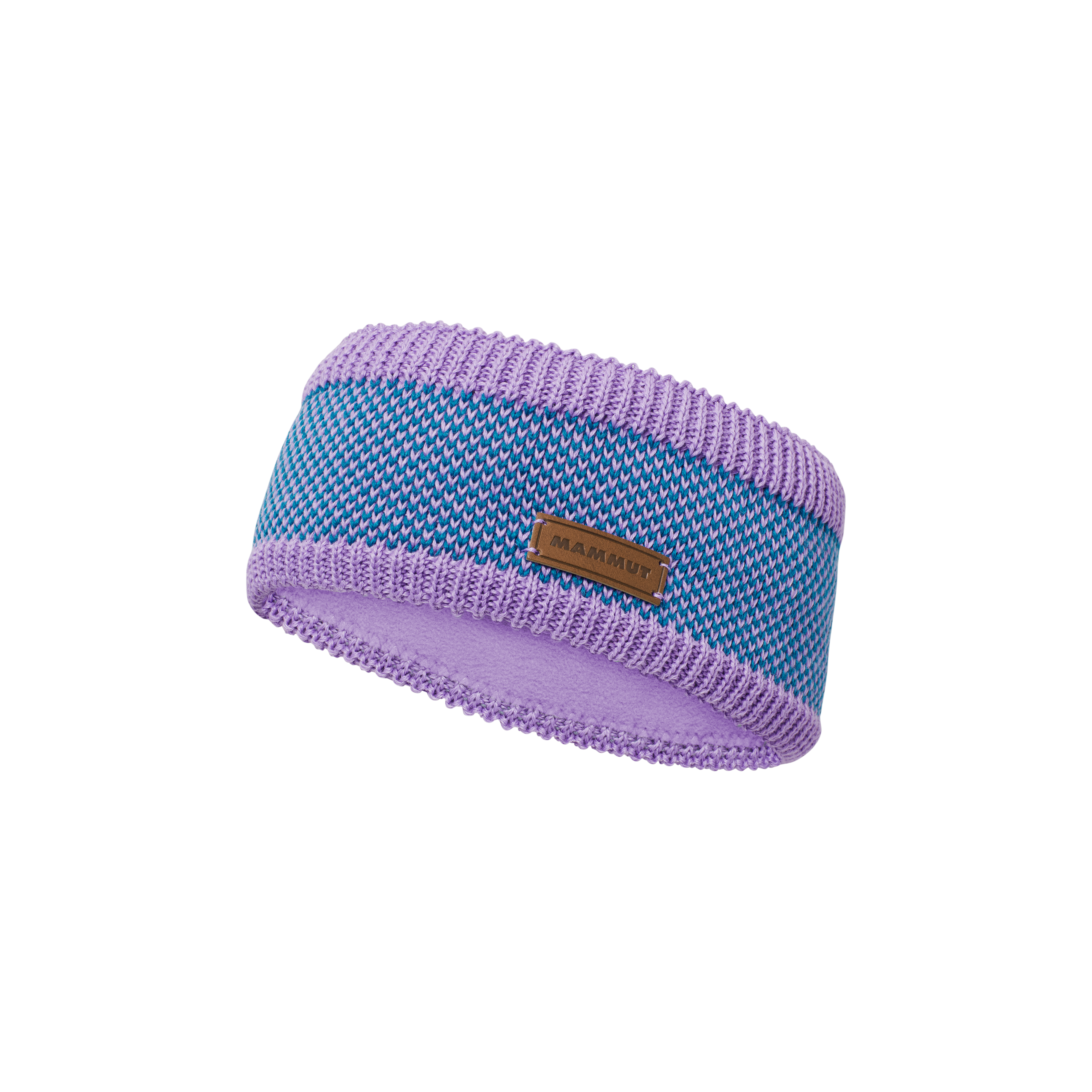Mammut Snow Headband, lavandin-deep teal - Lavandin-deep teal - Thumbnail