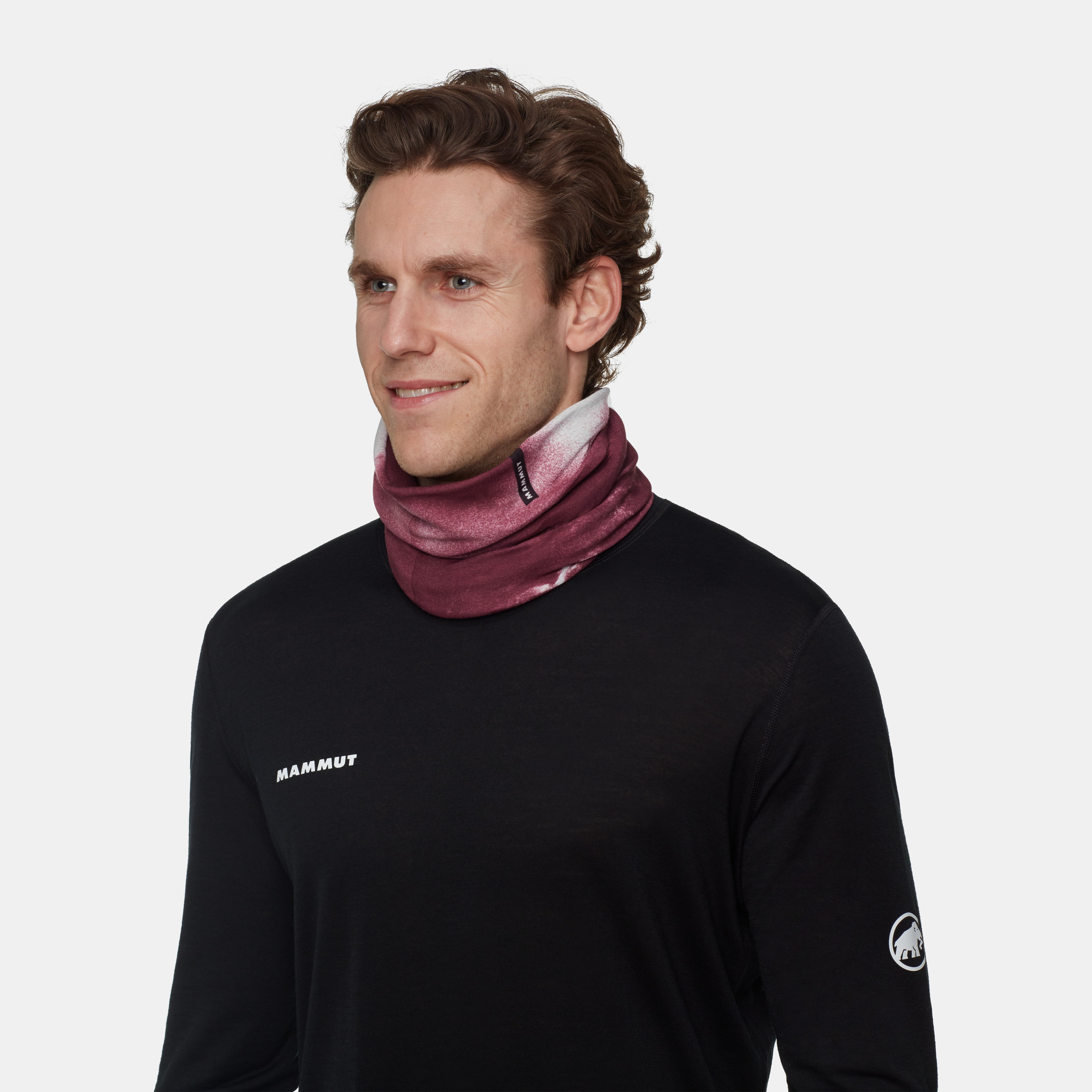 Mammut Fleece Neck Gaiter, vin - Vin