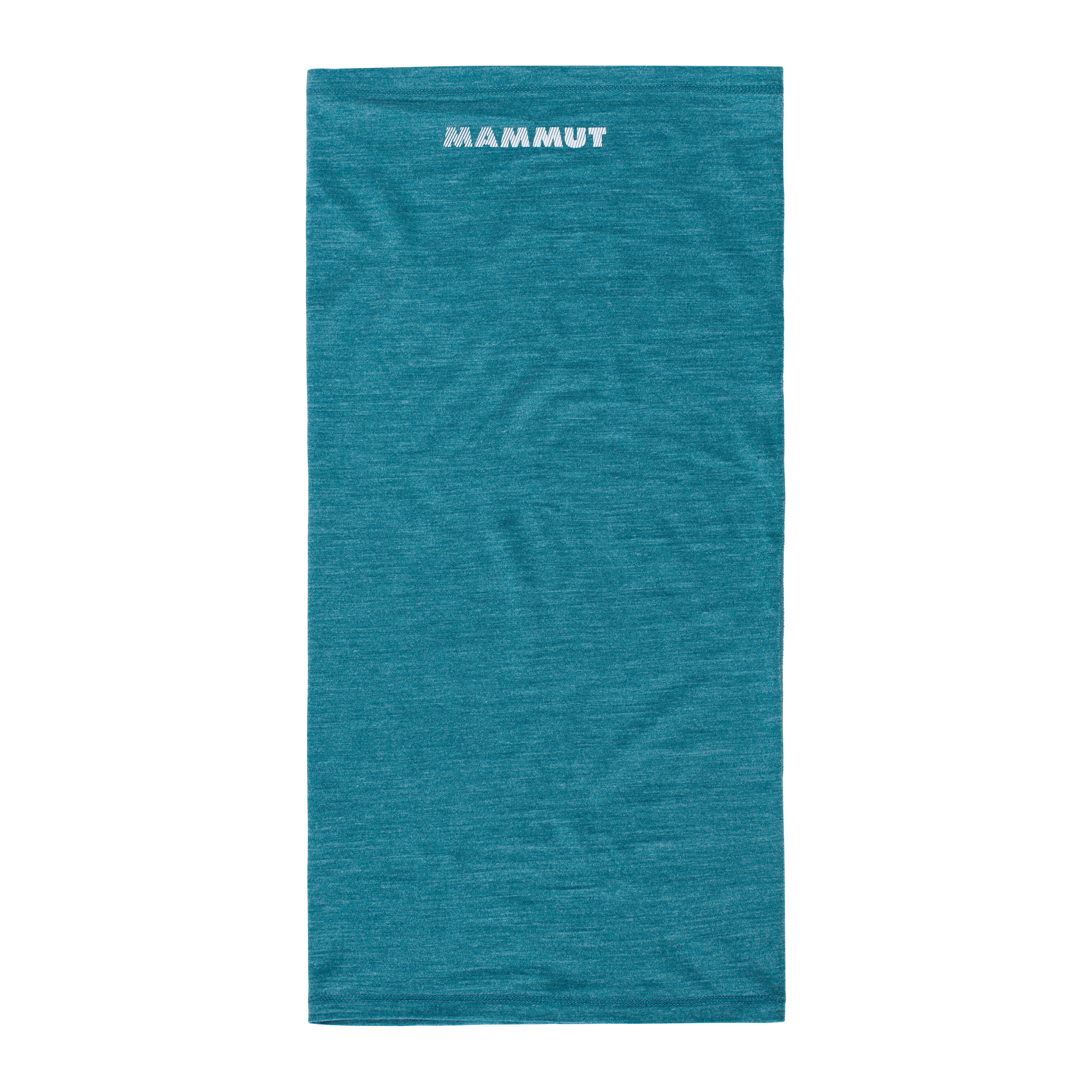 Mammut Tree Wool Neck Gaiter, deep teal melange - Deep teal melange - Thumbnail