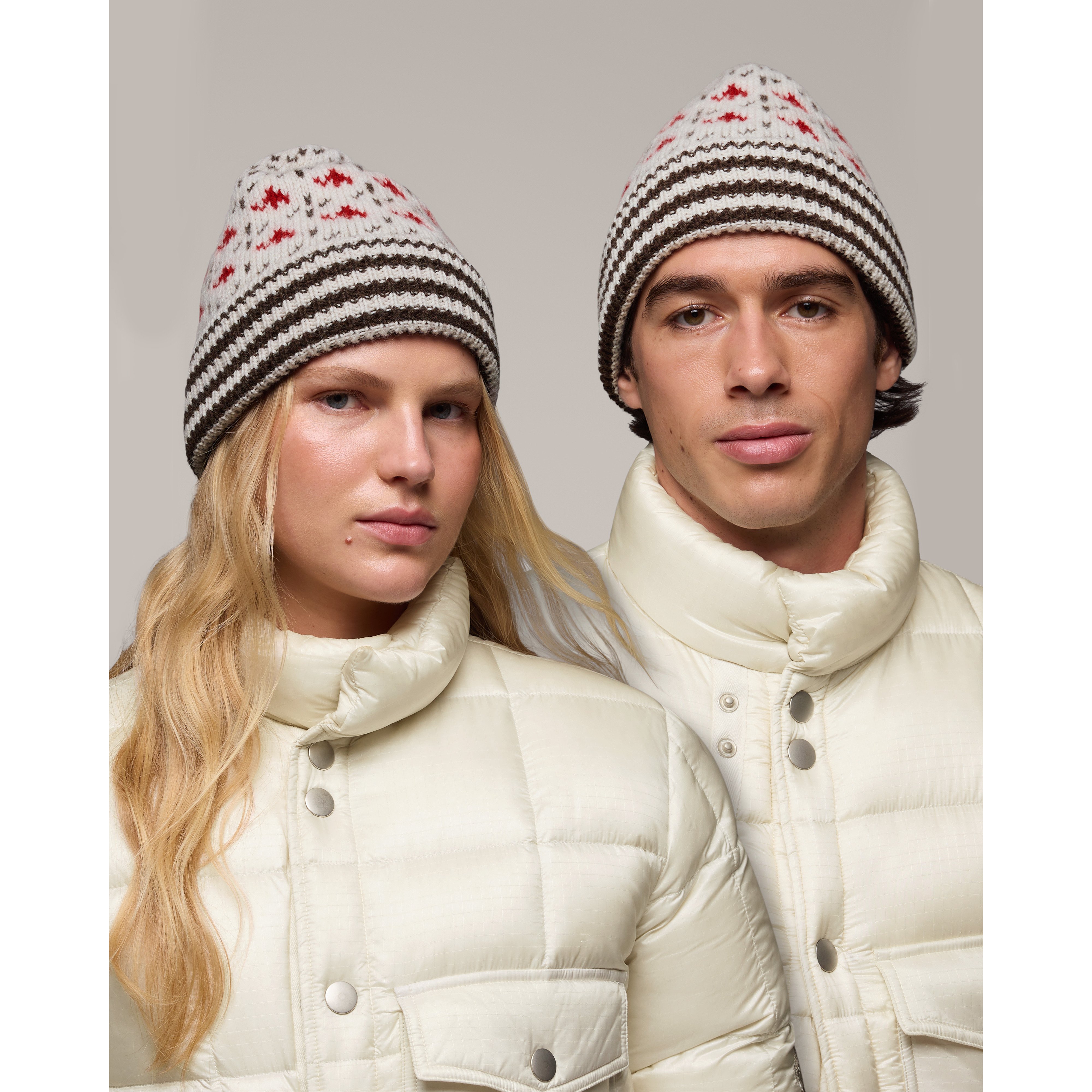 Mammut Mammut x Cabourn Direttissima Beanie, white stone - White stone