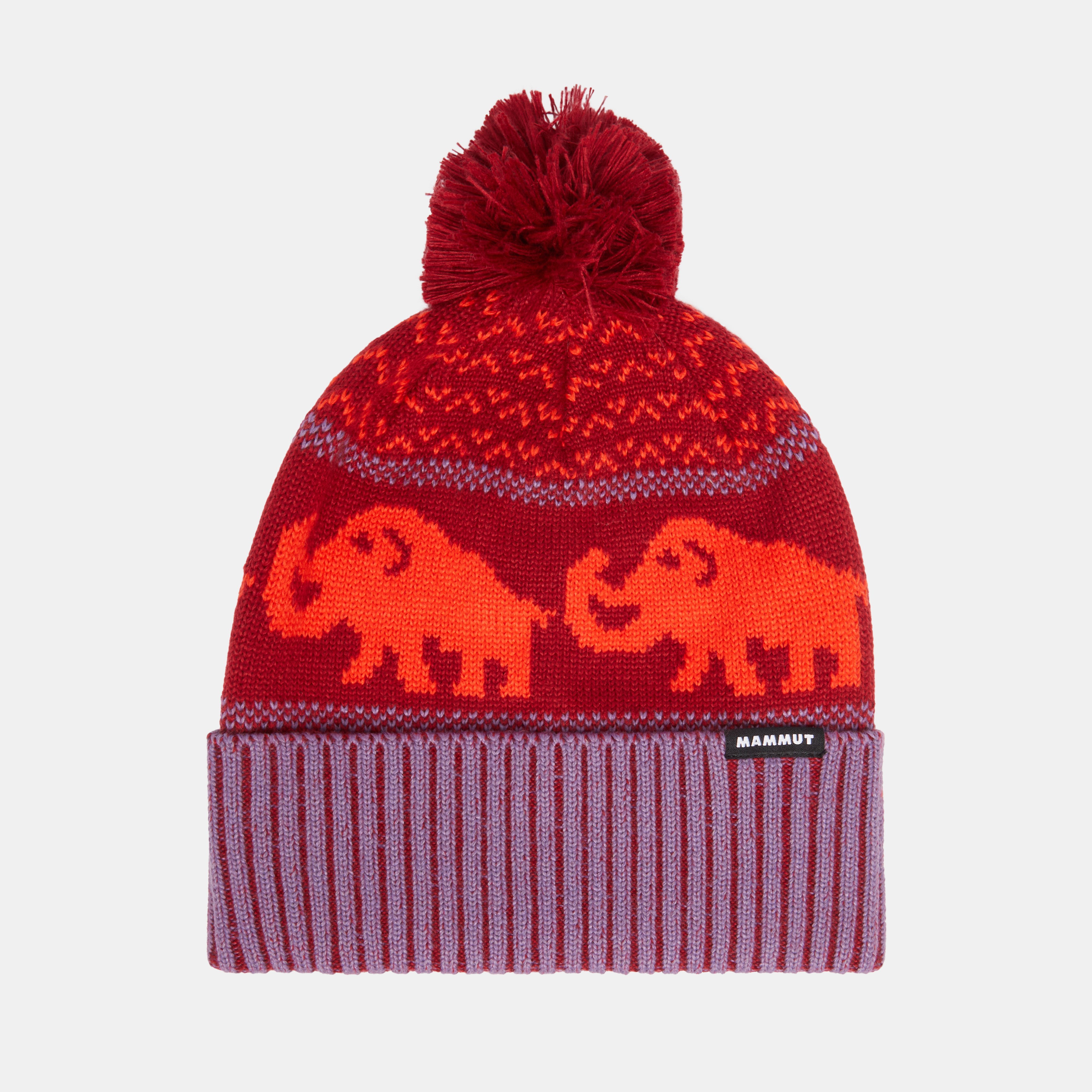 Mammut Mammut Retro Beanie, dark mammut red-paloja - Dark mammut red-paloja - Main image