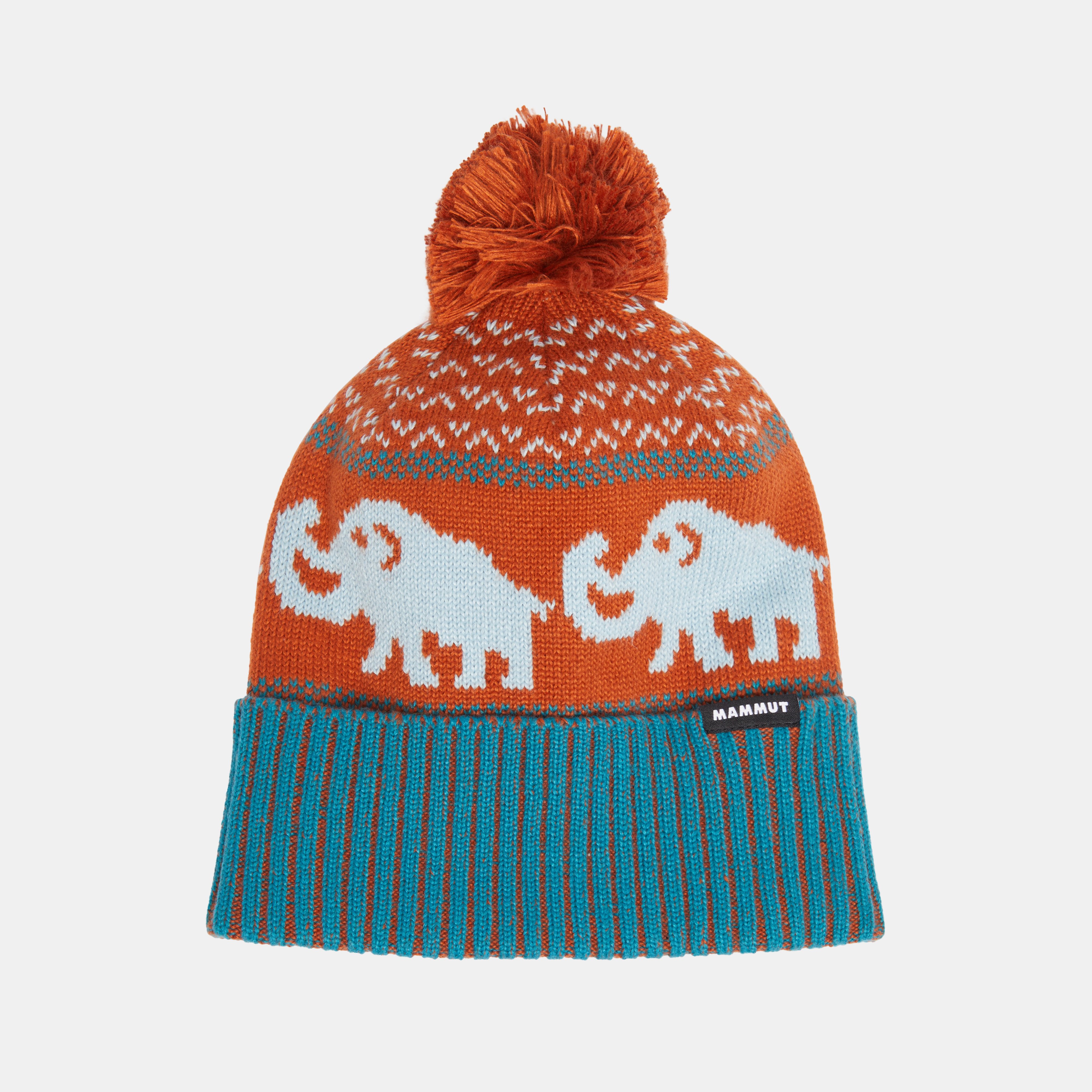 Mammut Mammut Retro Beanie, deep teal-autumn larice - Deep teal-autumn larice - Main image