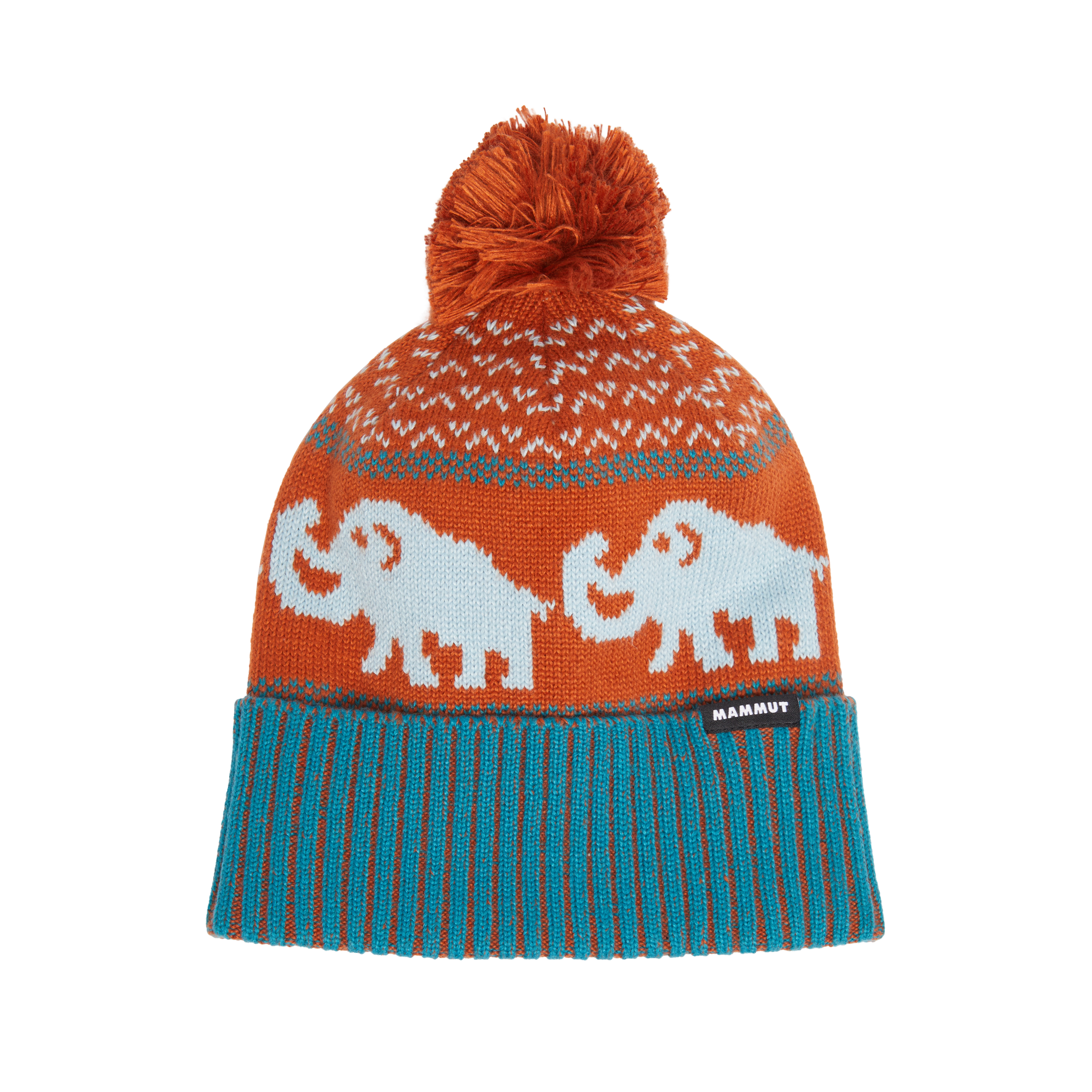 Mammut Mammut Retro Beanie, deep teal-autumn larice - Deep teal-autumn larice