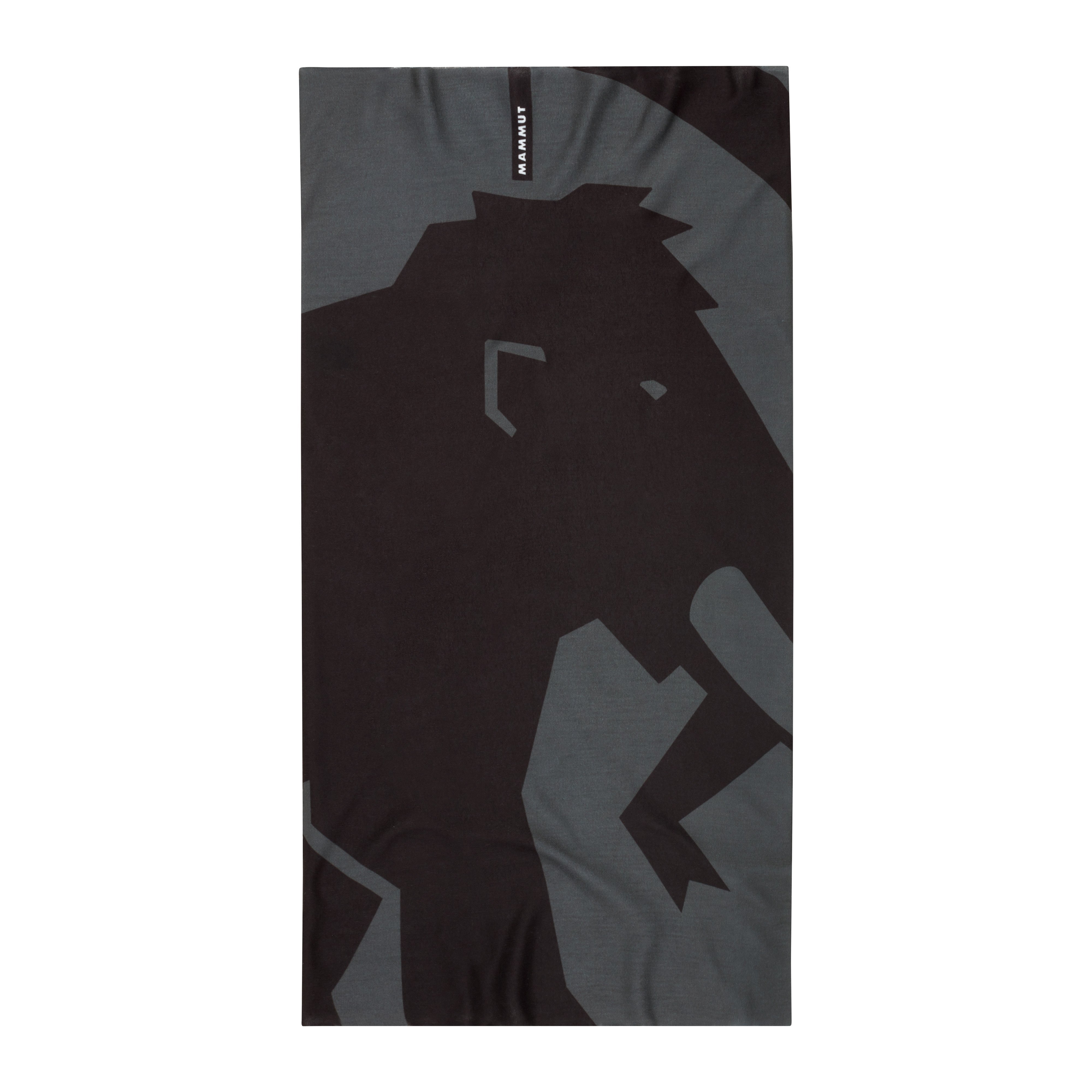 Mammut Neck Gaiter Logo - steel-black, one size product image