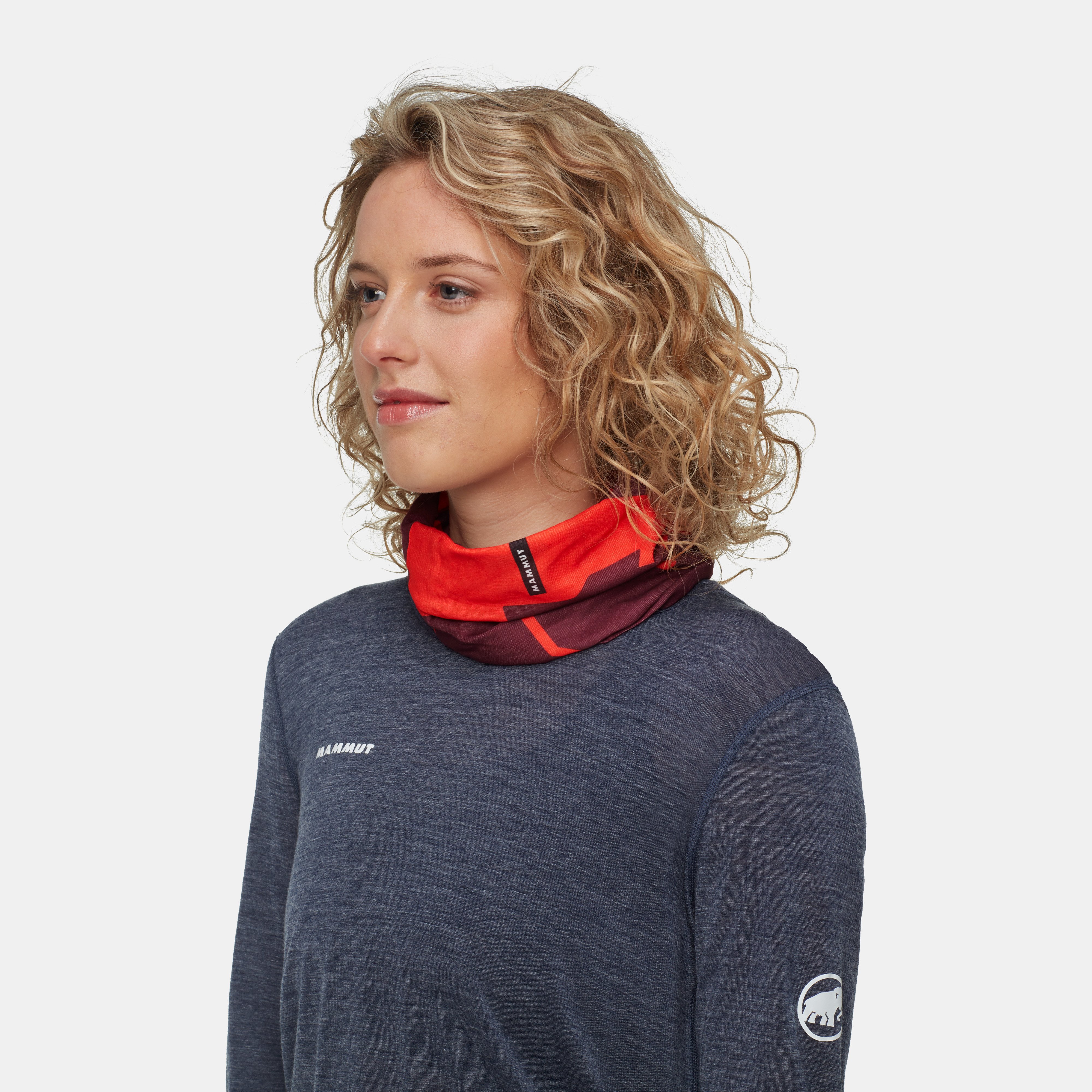 Mammut Mammut Neck Gaiter Logo, mammut red-vin - Mammut red-vin