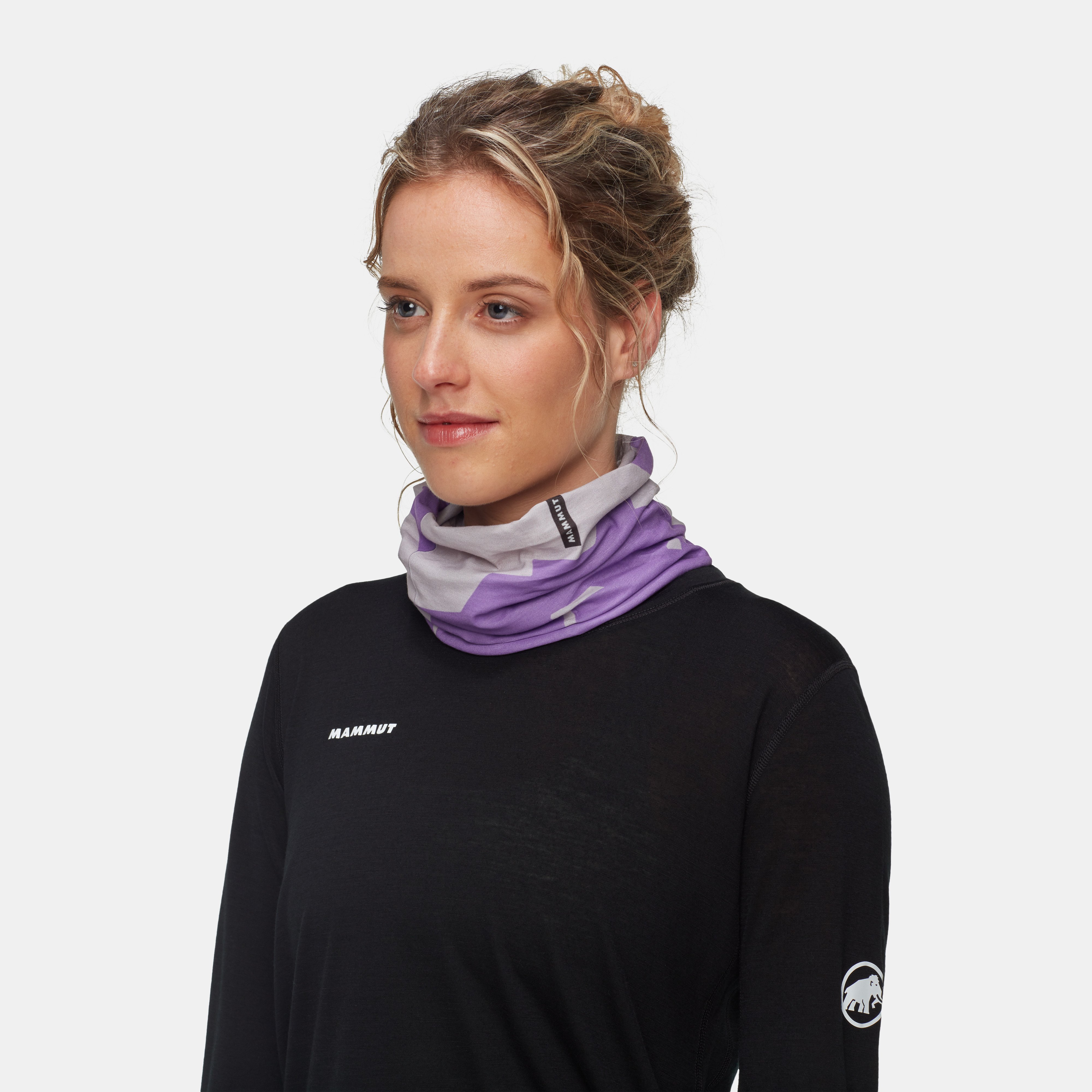 Mammut Eiswind Neck Gaiter, Scaldacollo In Polartec Power Grid Riciclato, Elastico E Traspirante, Unisex, Peso 36g