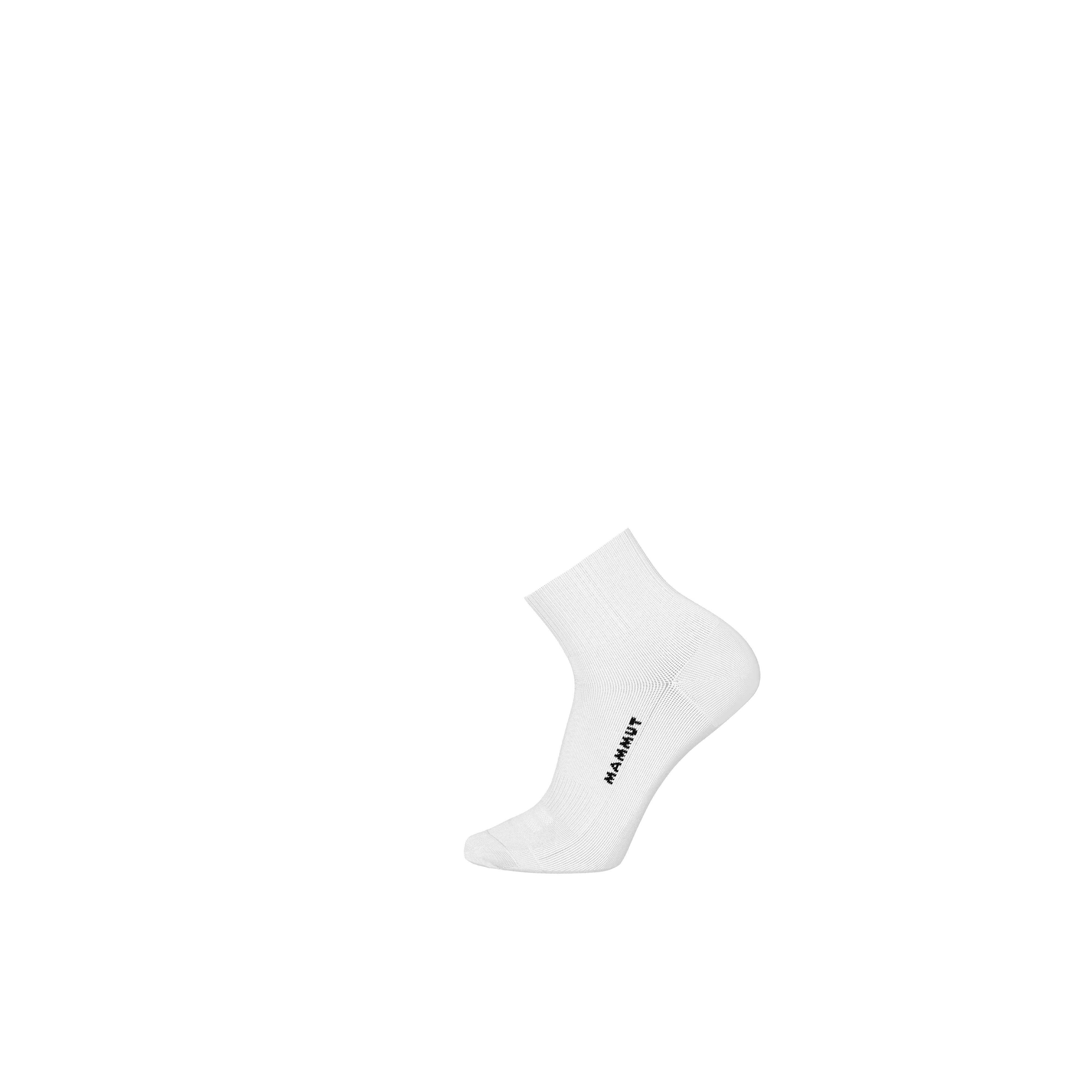 Everyday Quarter Socks 3 Pack, white-black thumbnail