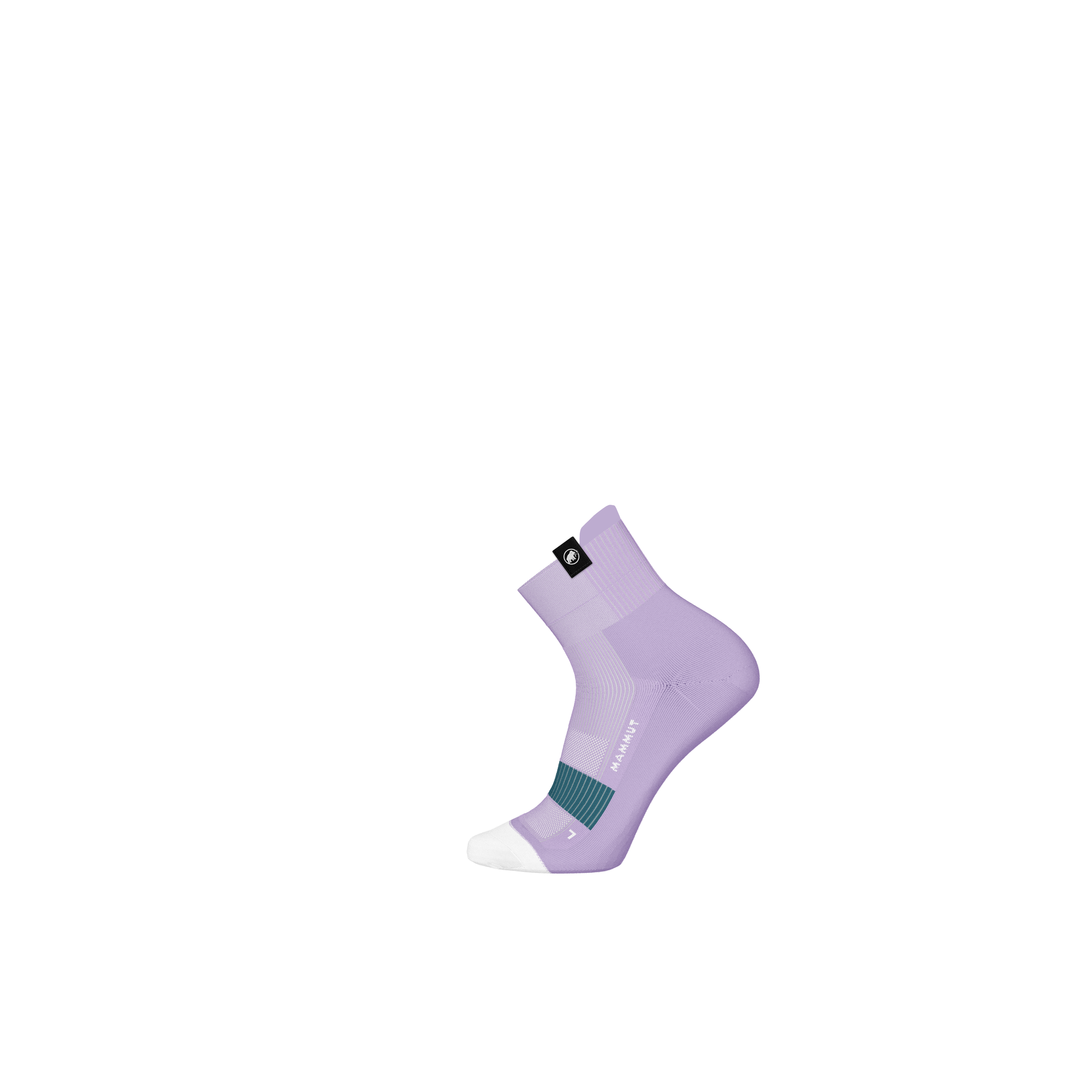 Mammut All-Mountain Targeted Cushion Quarter Socks, lavandin-deep teal - Lavandin-deep teal - Thumbnail