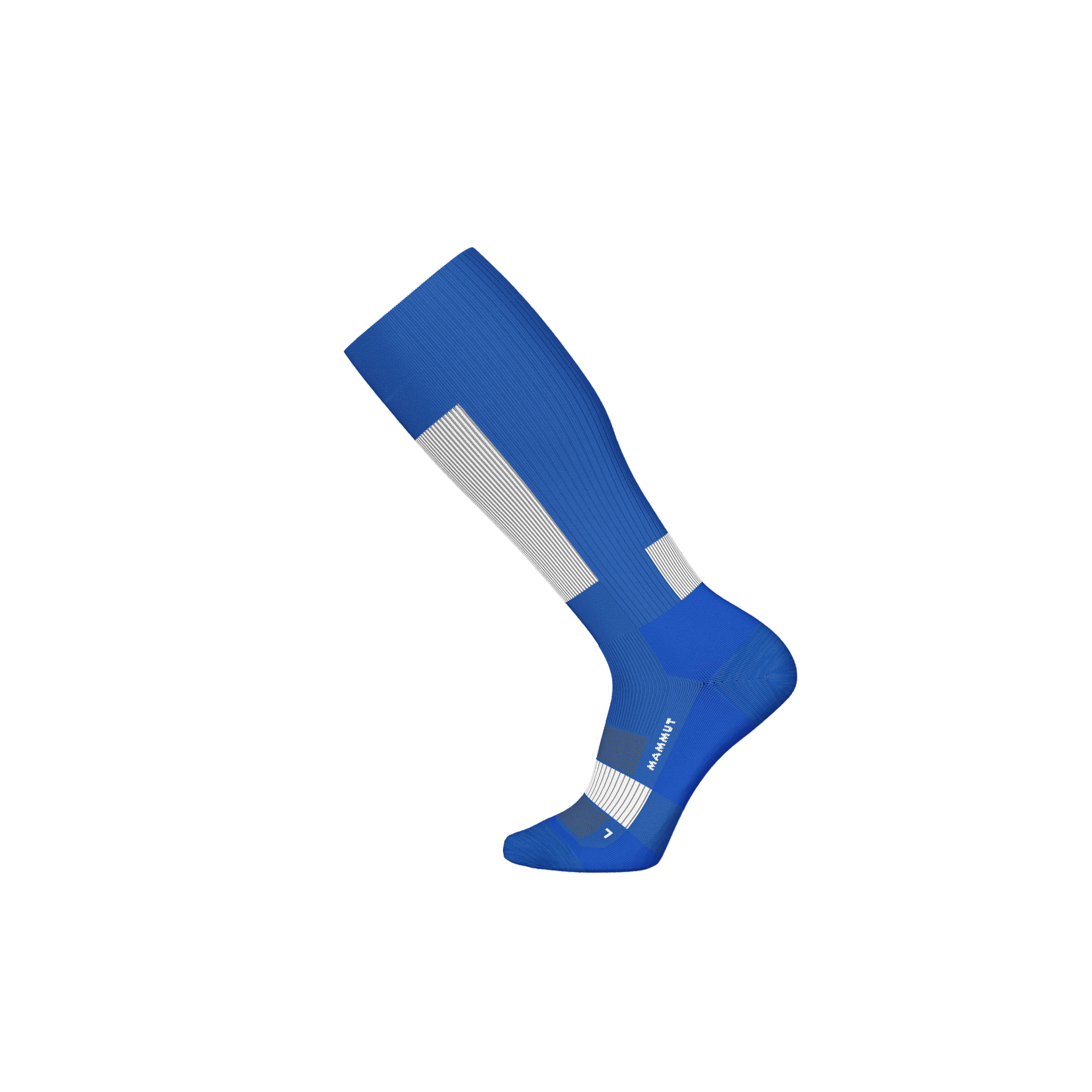 Mammut Mountaineering Lightweight Merino Knee Socks - Black-white/Mammut red-black/Glacier blue-white - Thumbnail