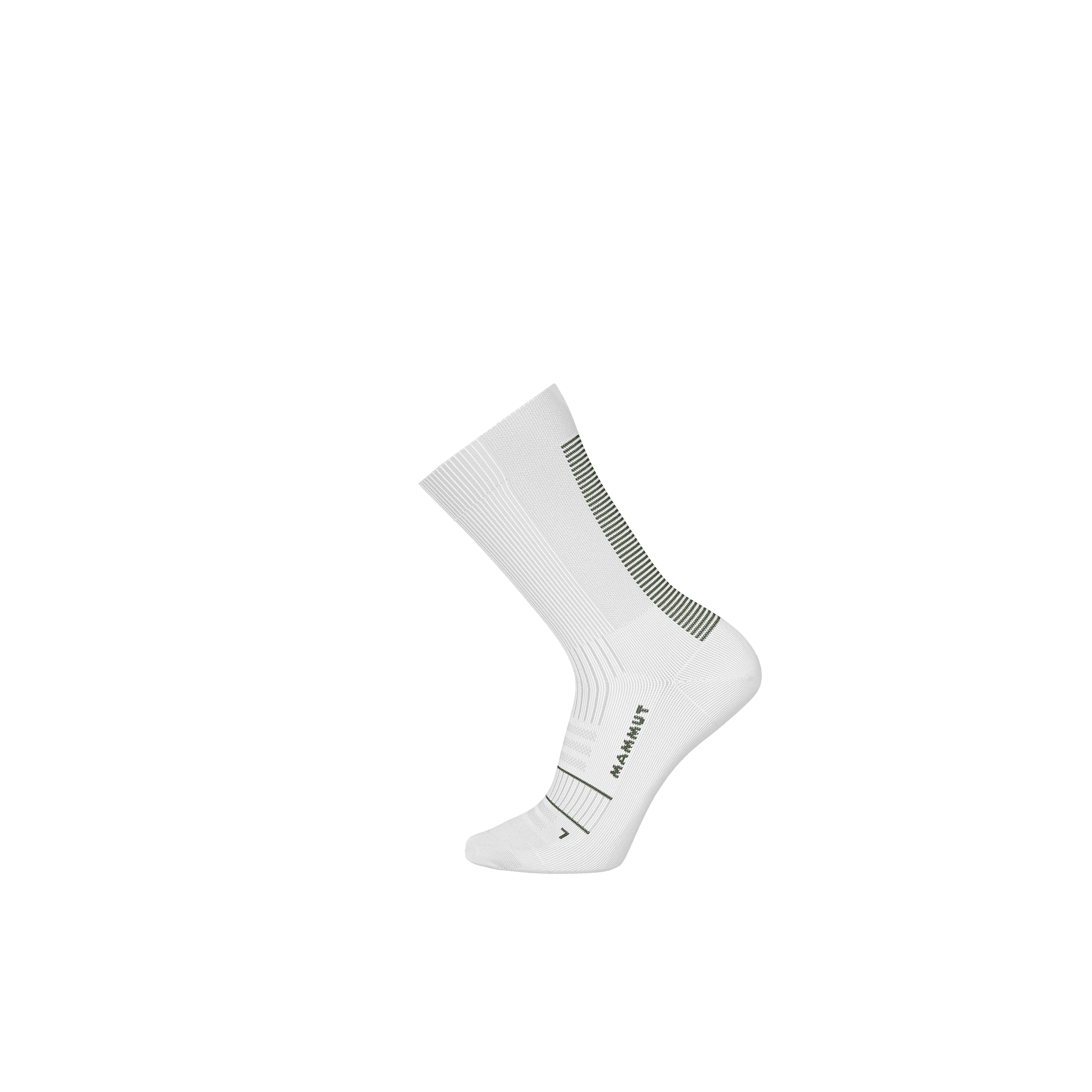 Trail Running Targeted Cushion Crew Socks - white-jade, S 36-38 thumbnail