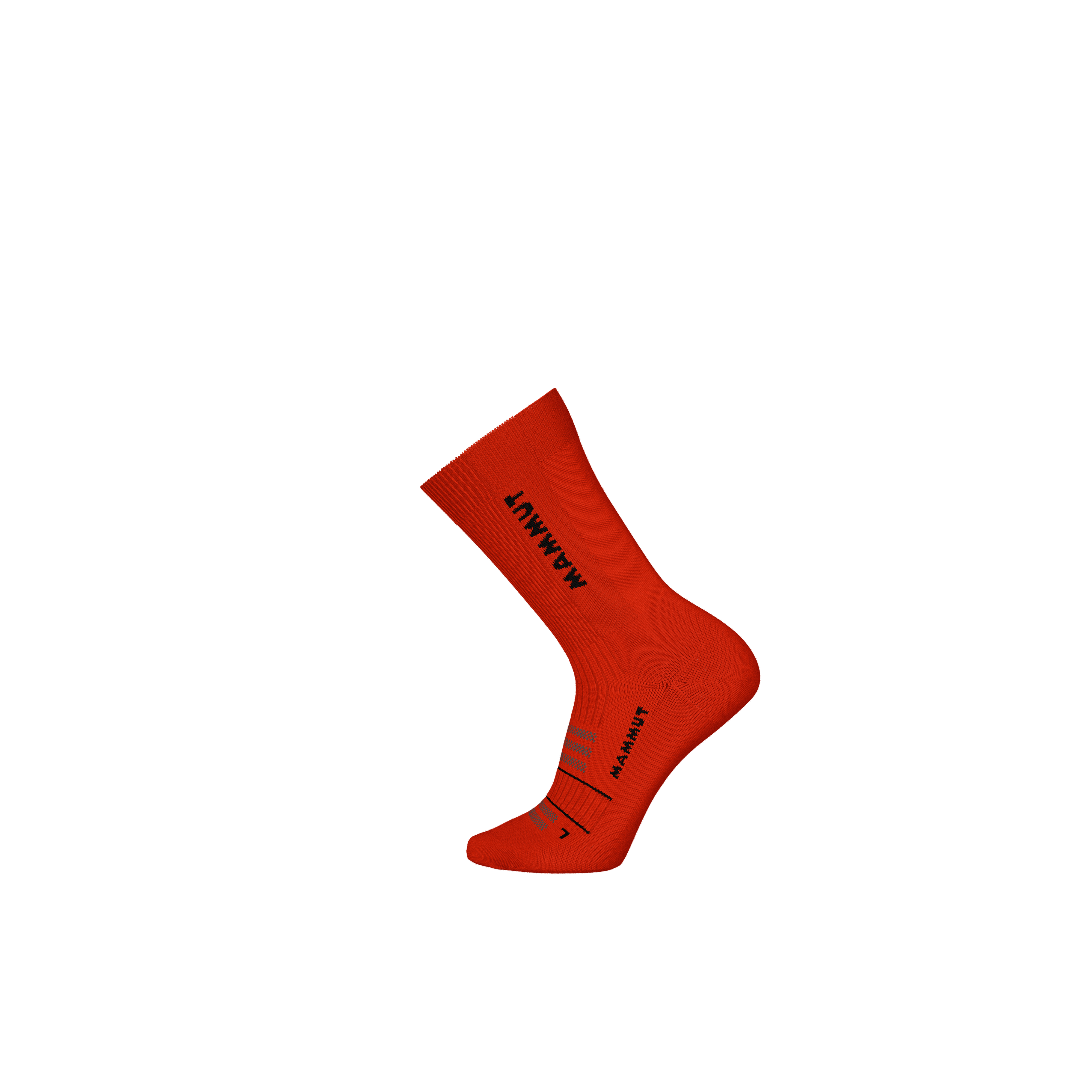 Mammut Trail Running Targeted Cushion Crew Socks, mammut red - Mammut red - Thumbnail