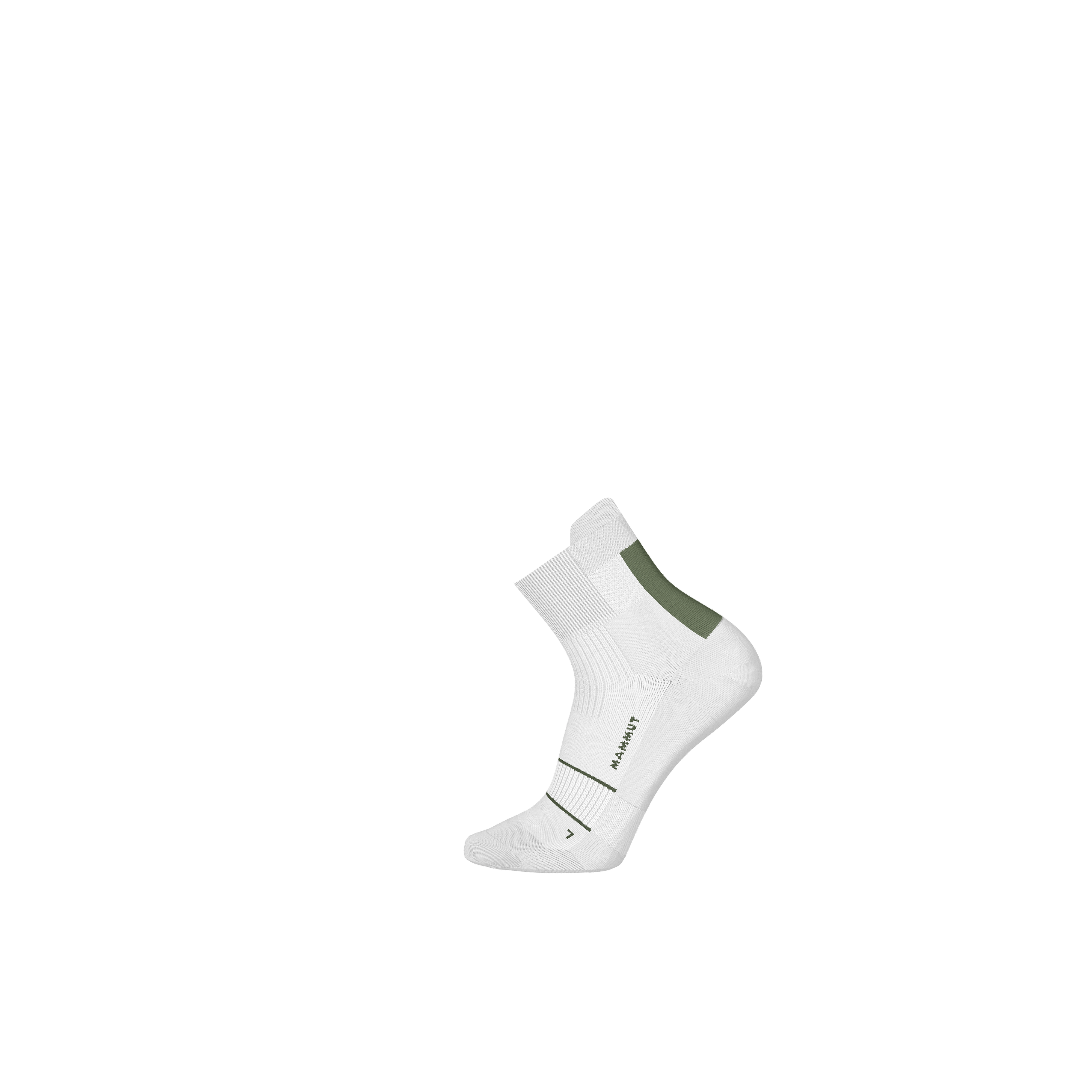 Trail Running Lightweight Merino Quarter Socks, white-jade thumbnail