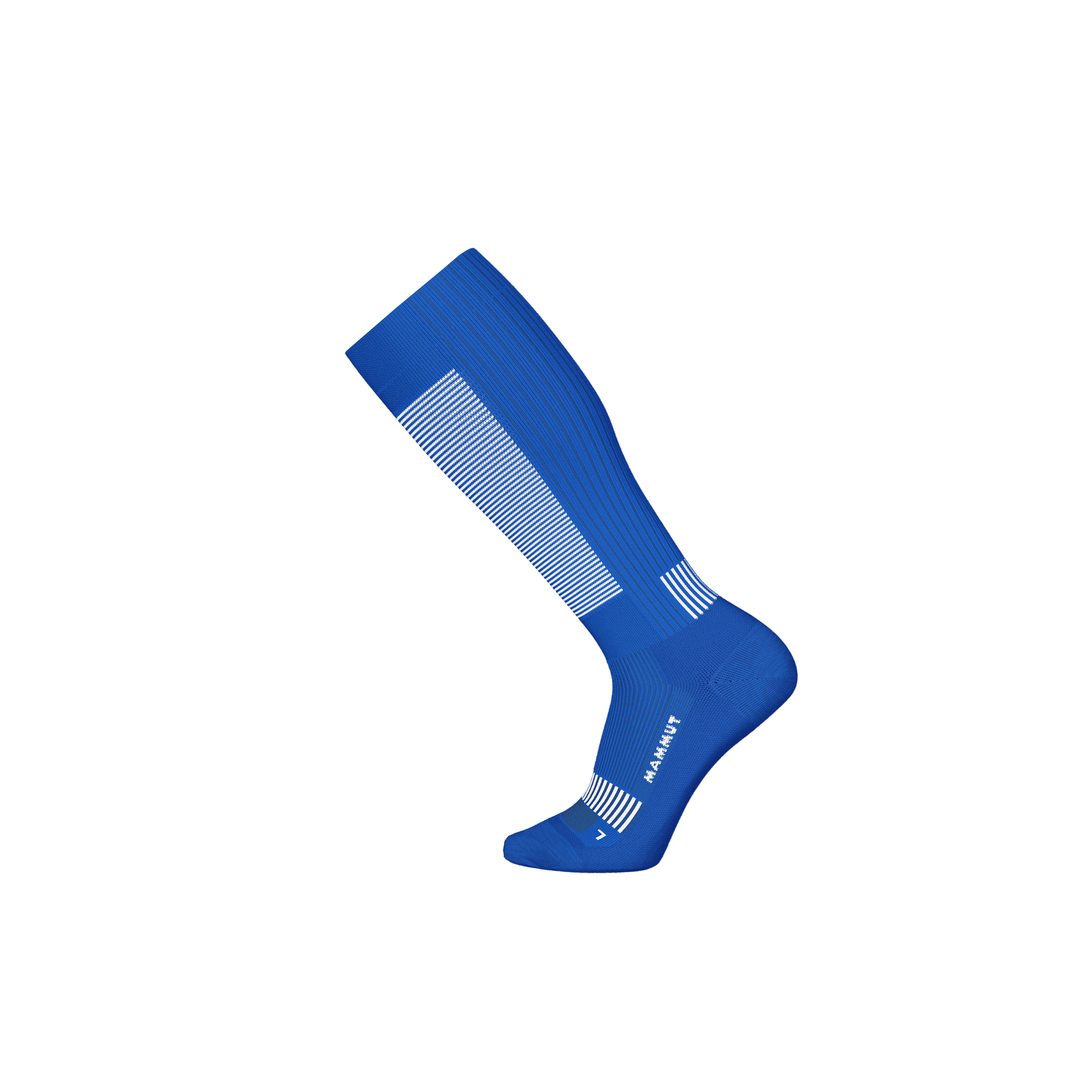 Mammut Mountaineering Compression Knee Socks, glacier blue-white - Glacier blue-white - Thumbnail