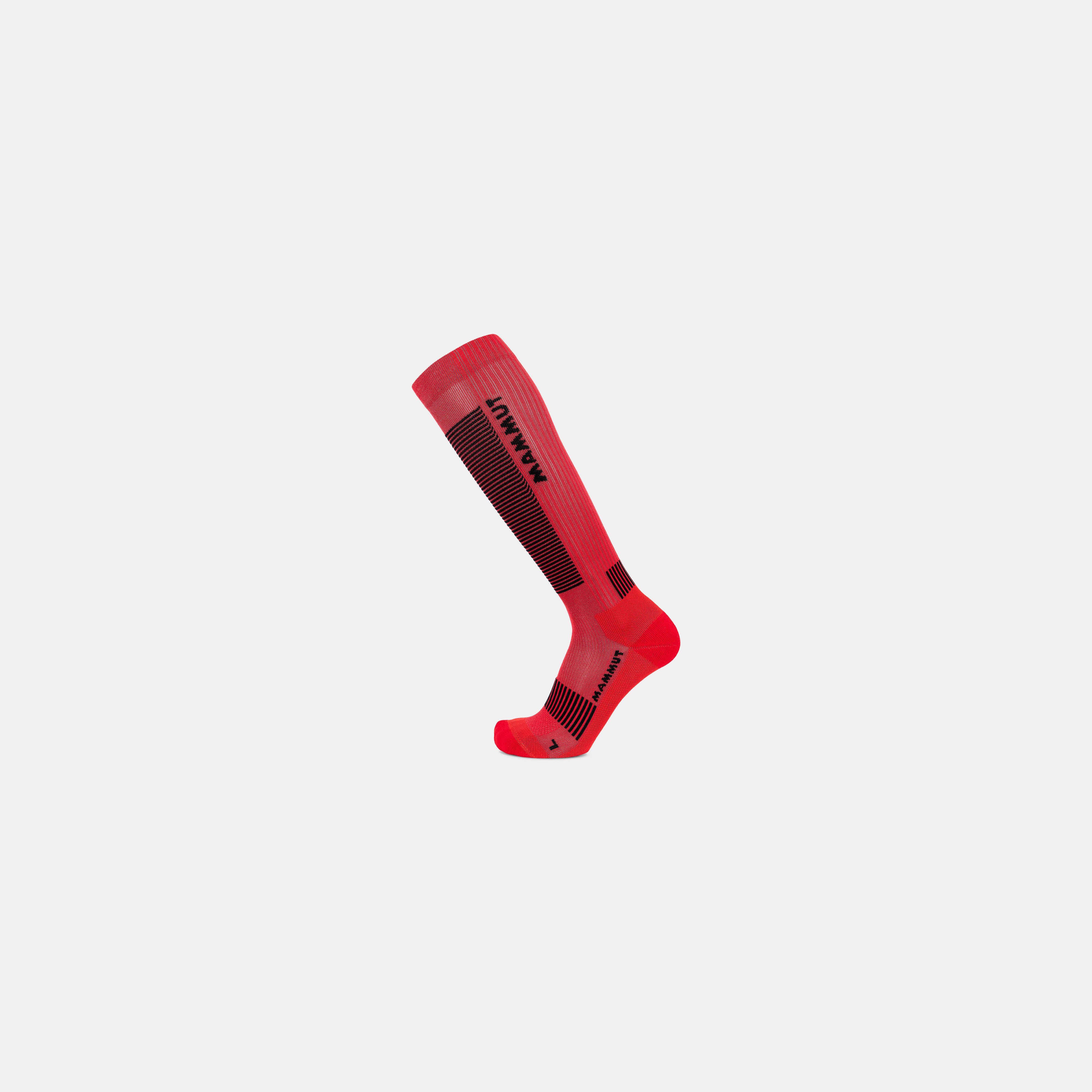 Mammut Mountaineering Compression Knee Socks, mammut red-black - Mammut red-black
