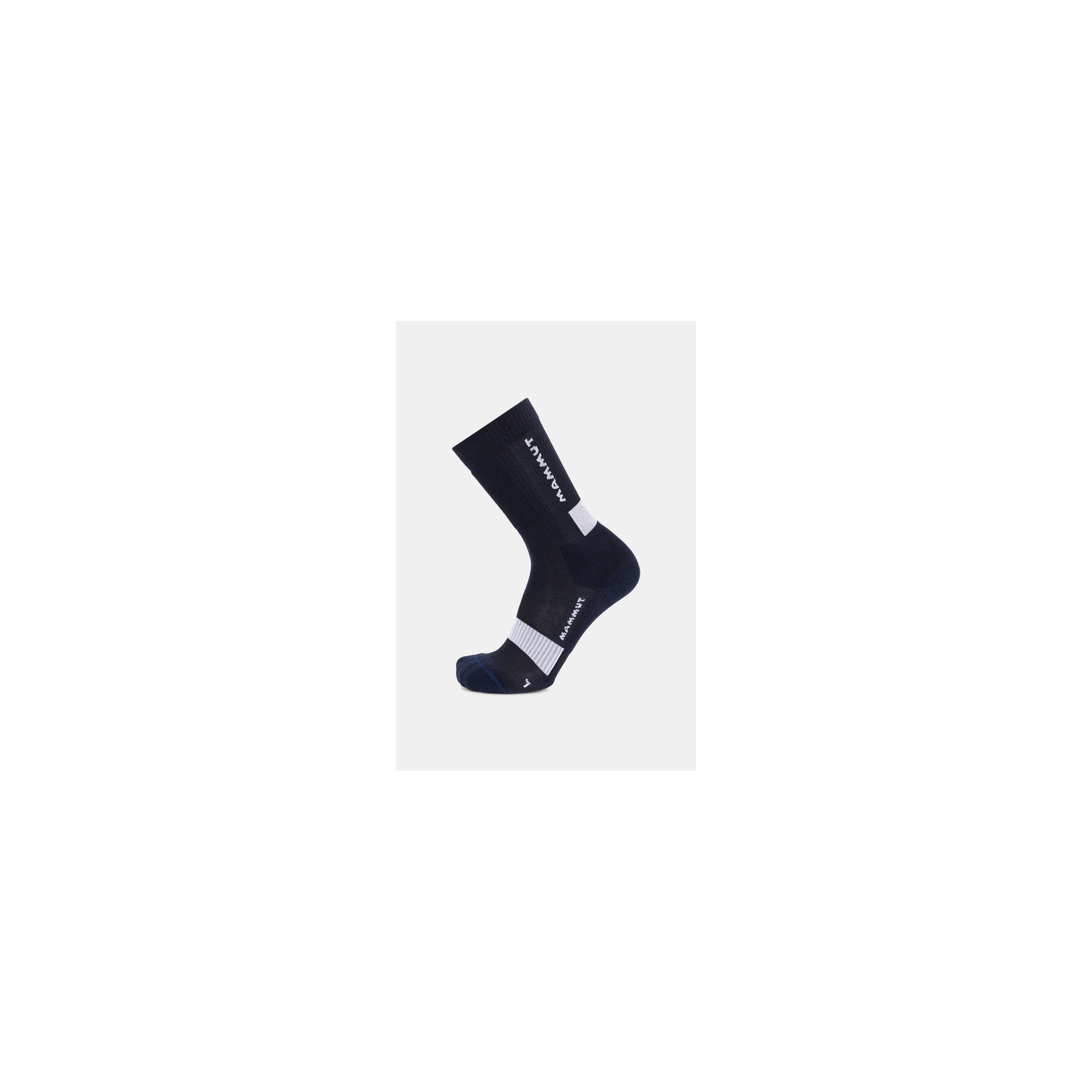 Mammut Mountaineering Lightweight Merino Crew Socks, marine-white - Marine-white